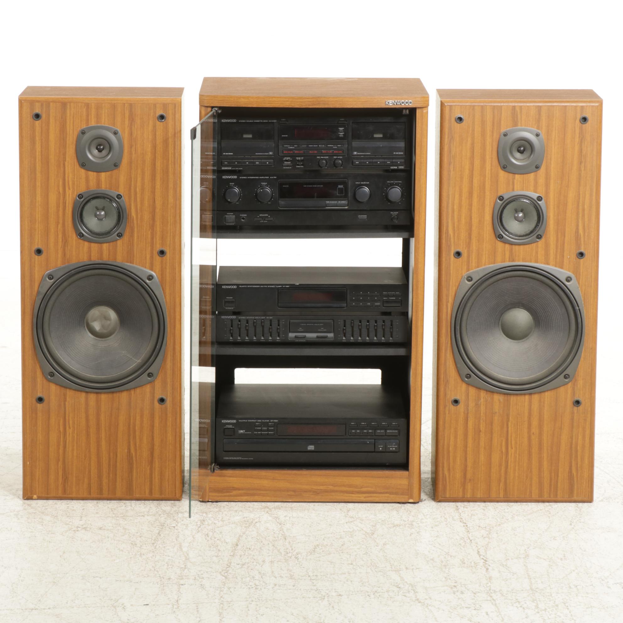 Kenwood Stereo Component System with Speakers