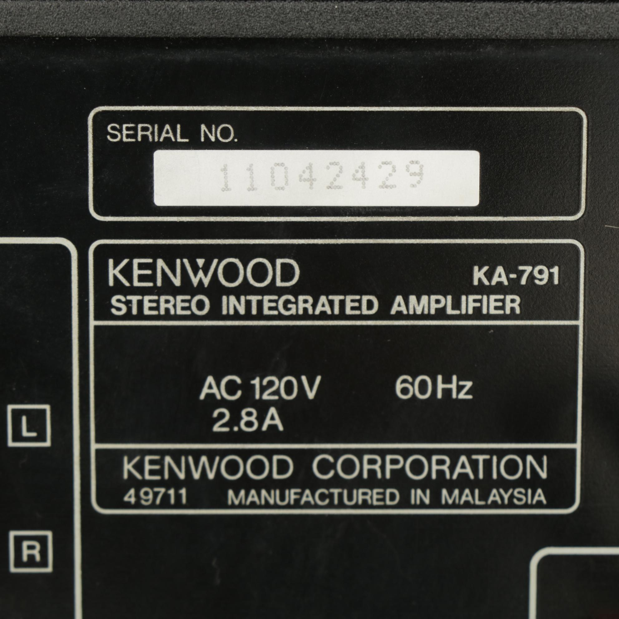 Kenwood Stereo Component System with Speakers