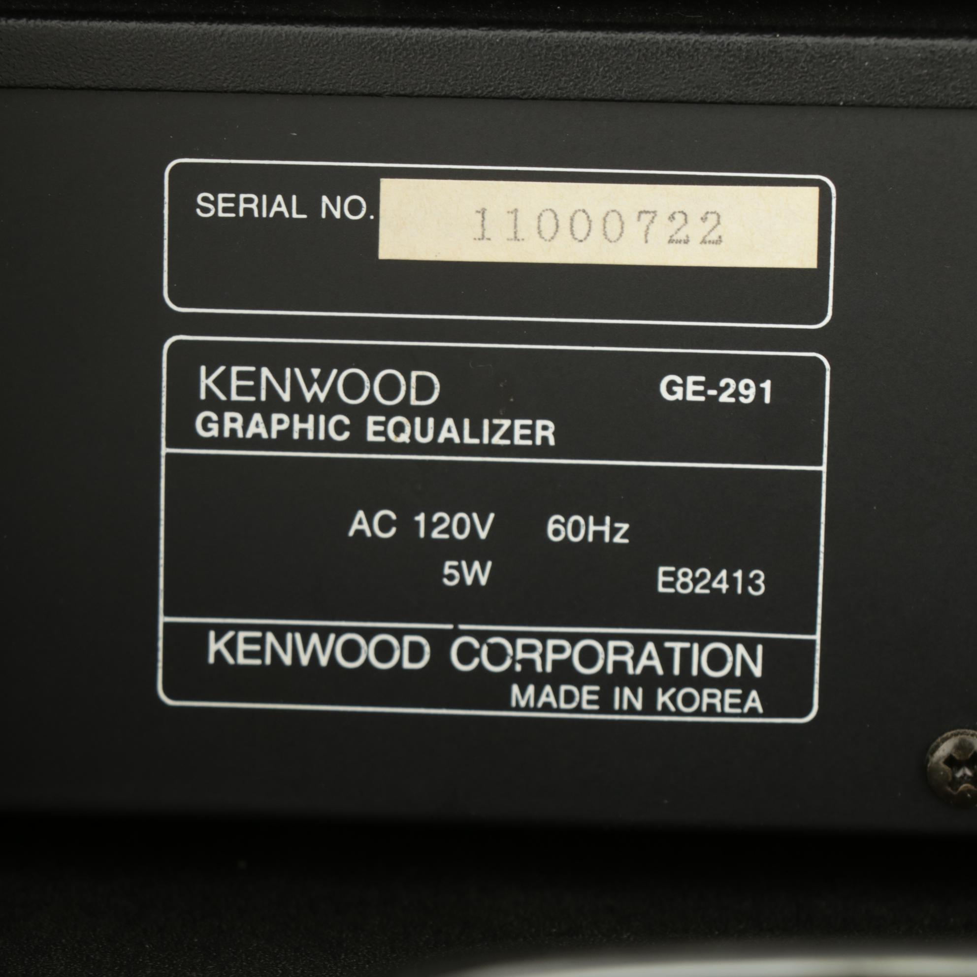 Kenwood Stereo Component System with Speakers