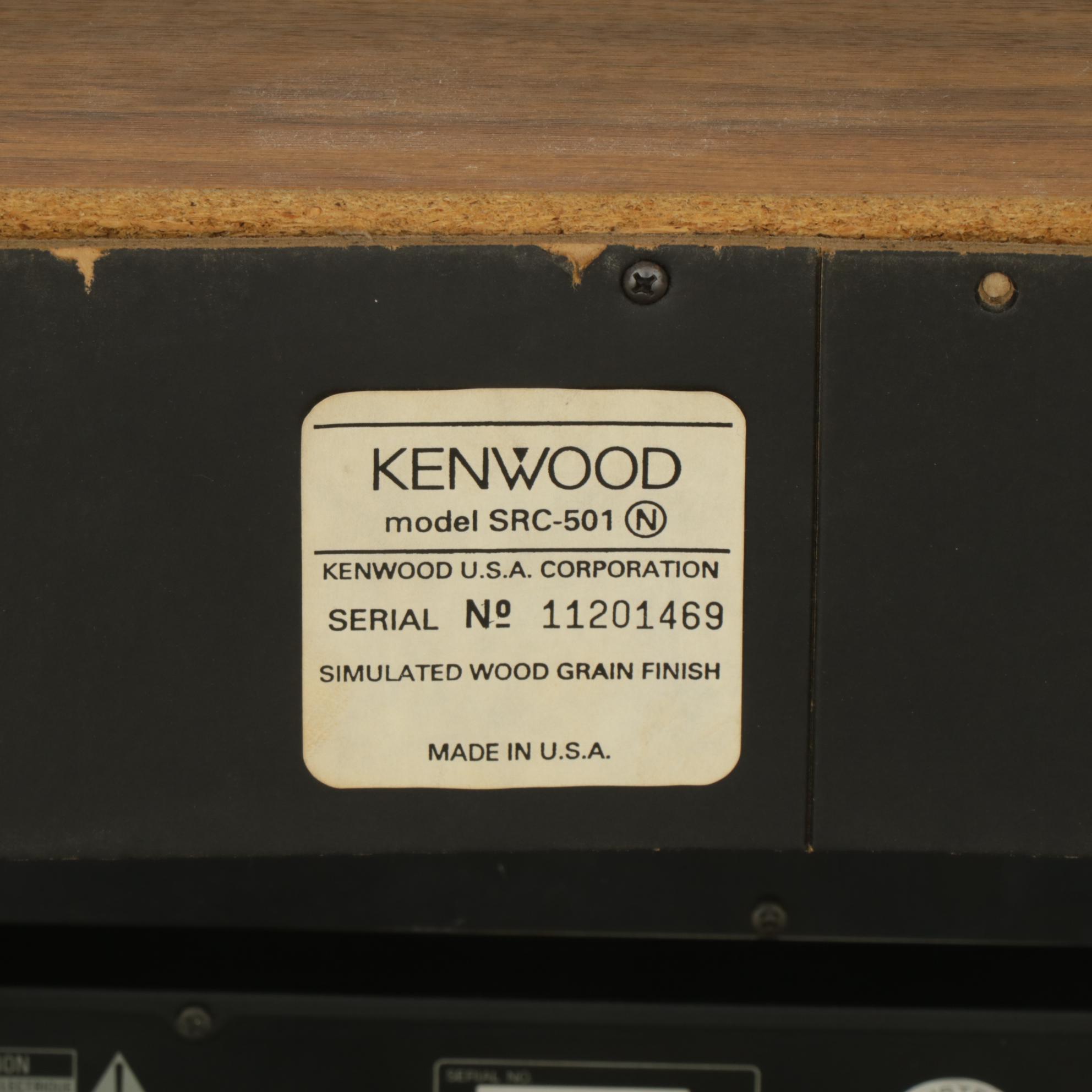 Kenwood Stereo Component System with Speakers