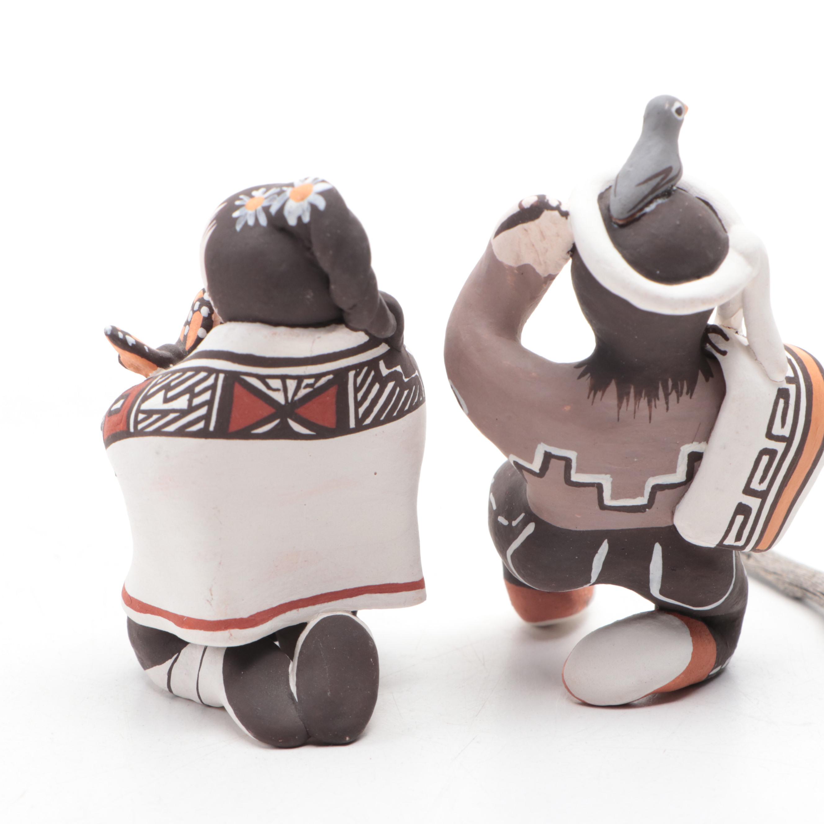 Marilyn Ray Acoma Pueblo Pottery Nacimiento Nativity Scene