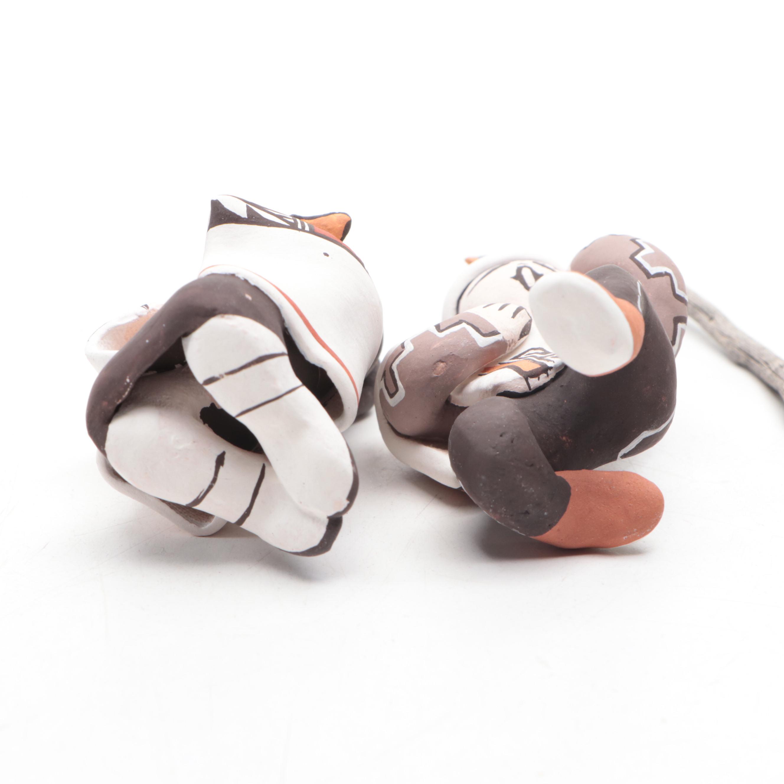 Marilyn Ray Acoma Pueblo Pottery Nacimiento Nativity Scene