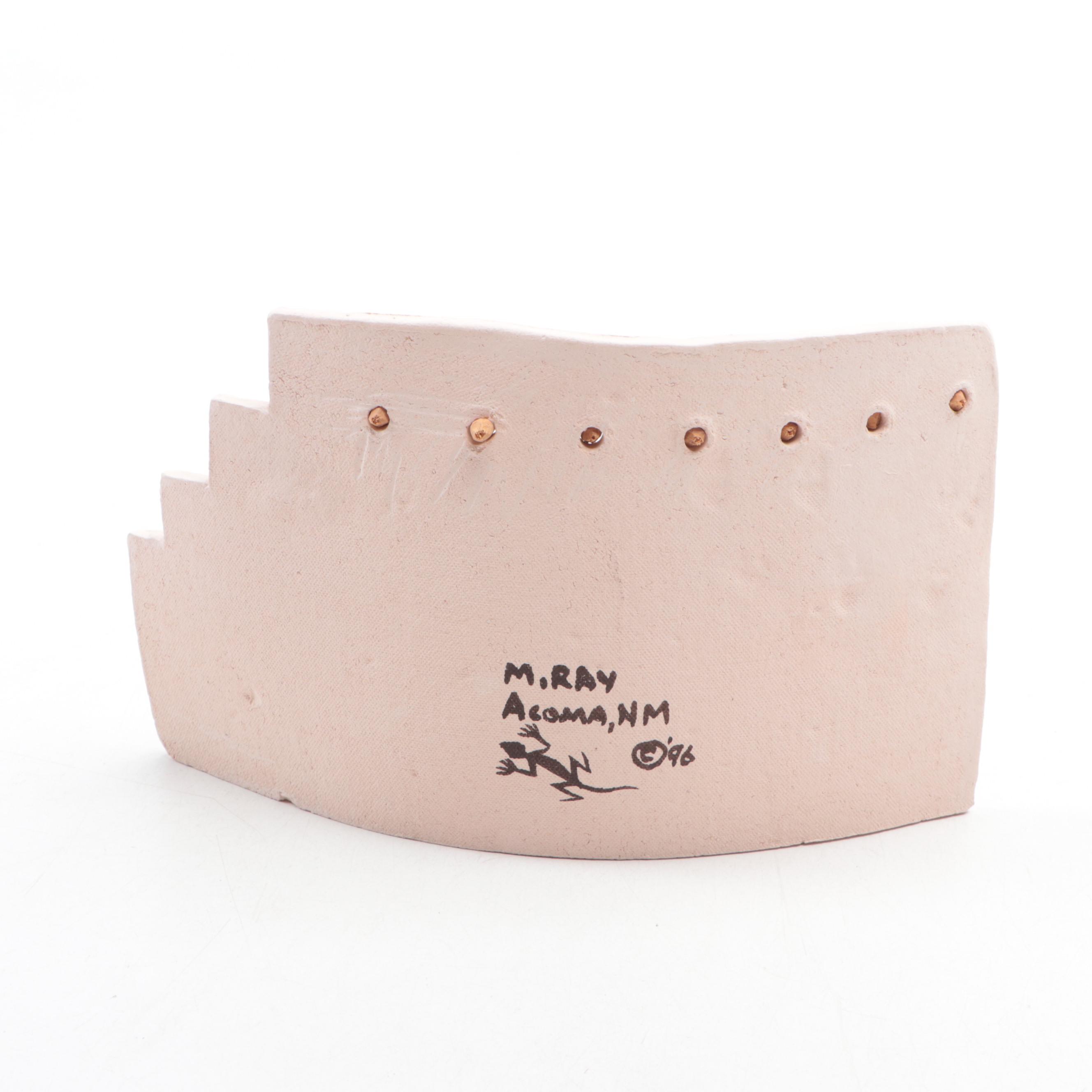 Marilyn Ray Acoma Pueblo Pottery Nacimiento Nativity Scene