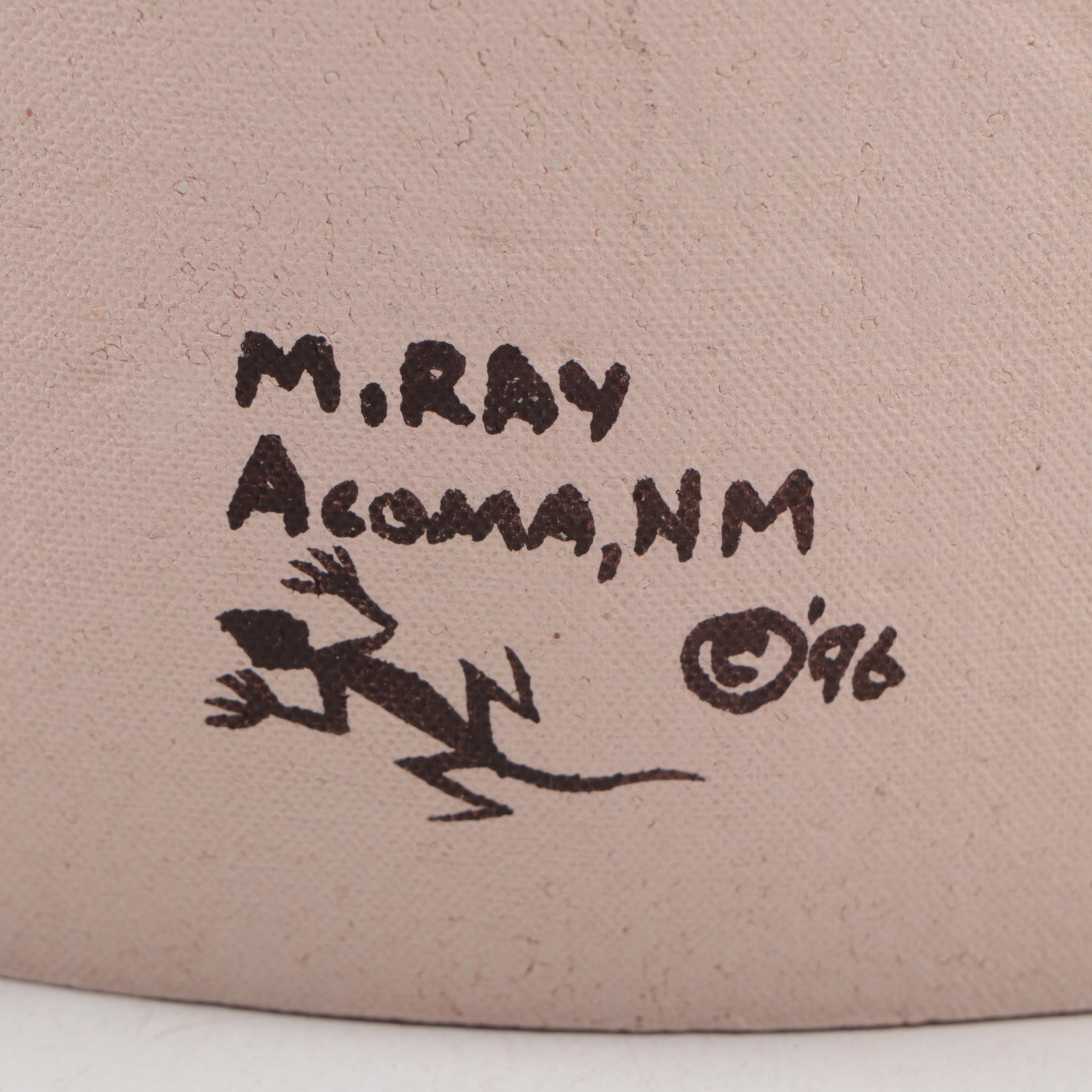 Marilyn Ray Acoma Pueblo Pottery Nacimiento Nativity Scene