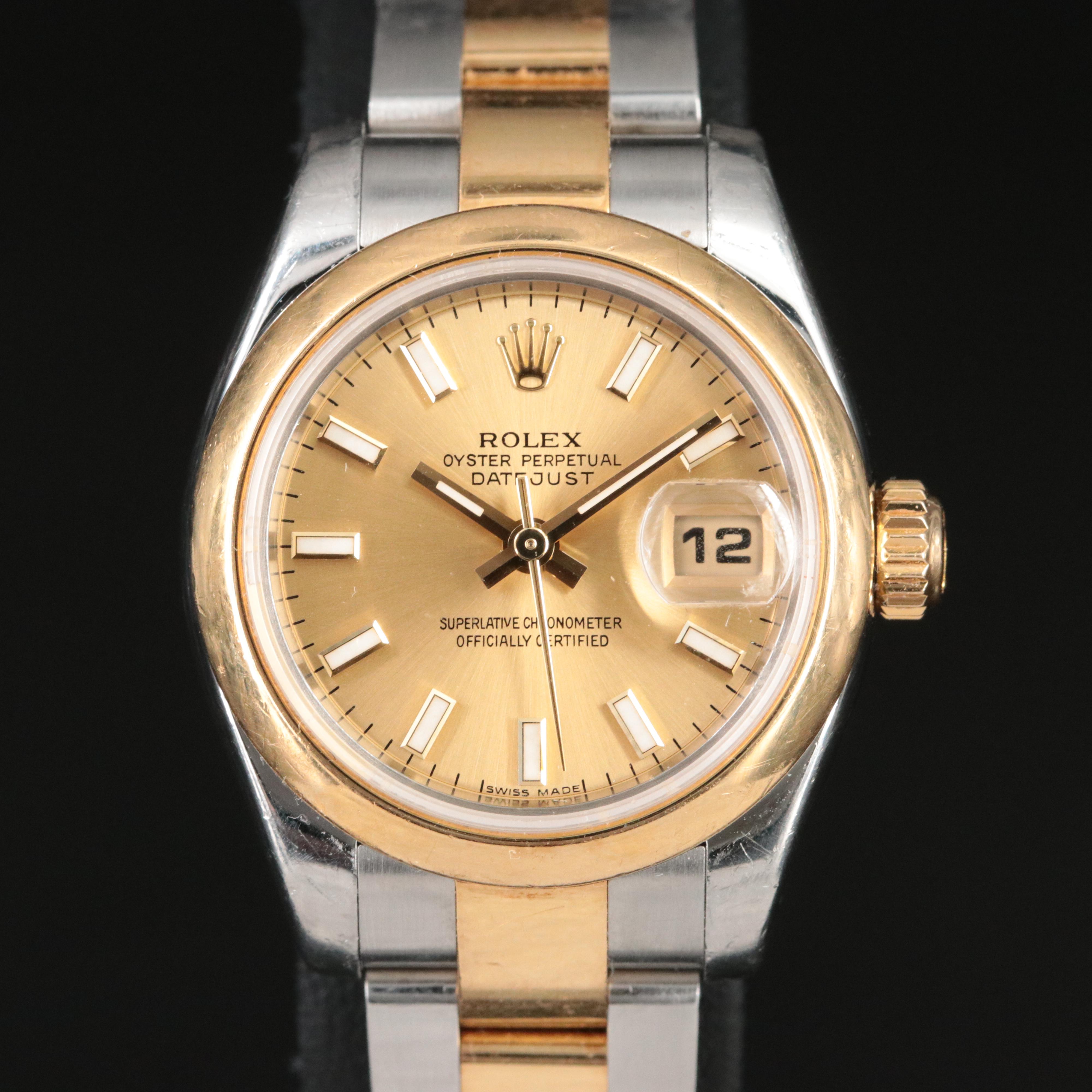 2005 Rolex Oyster Perpetual Datejust Watch