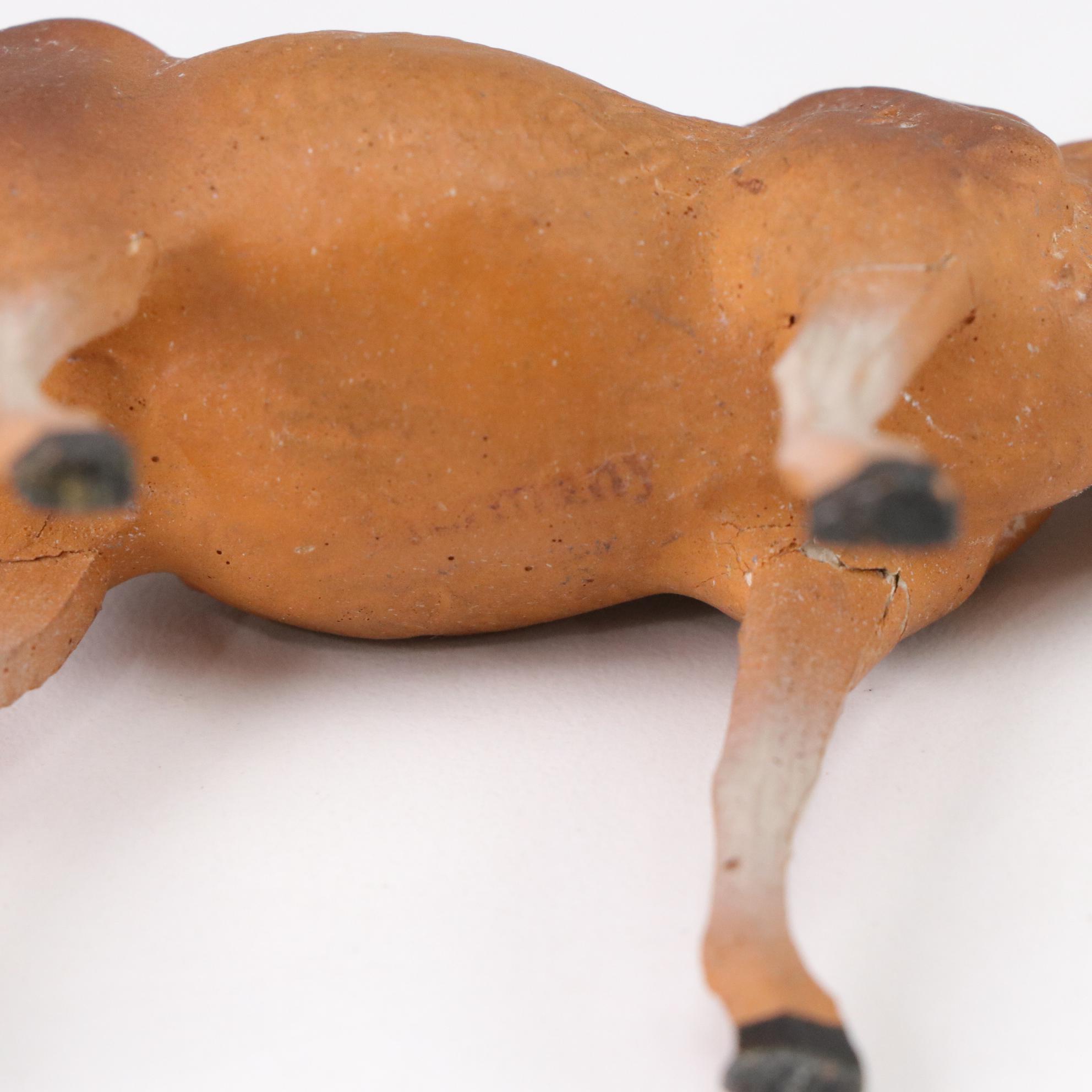 Animal Figures in Wood, Ceramic, Metal, and Fiber, Mid 20th Century