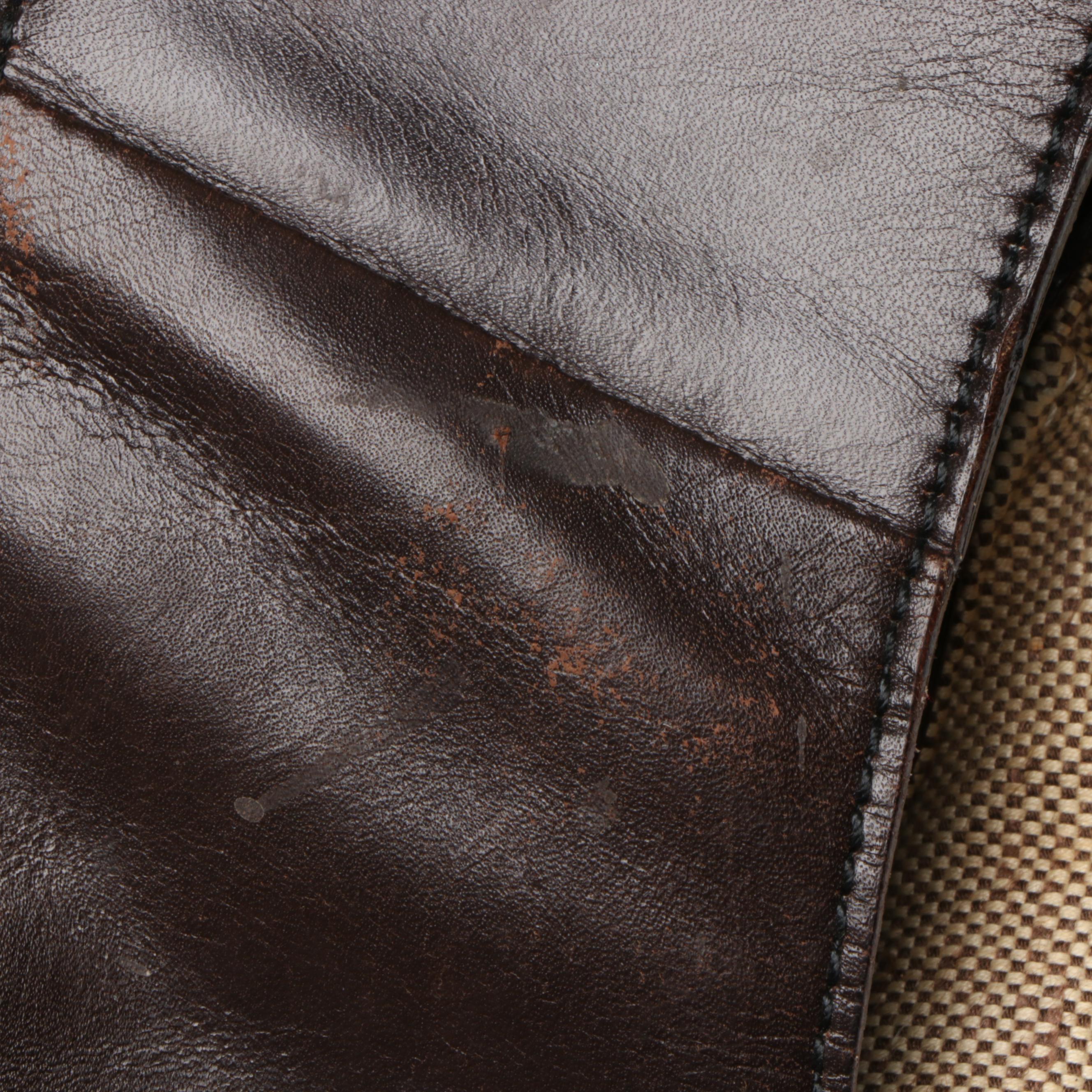 Prada Knee High Platform Heeled Boots and Chest Rig/Backpack in Jacquard/Leather