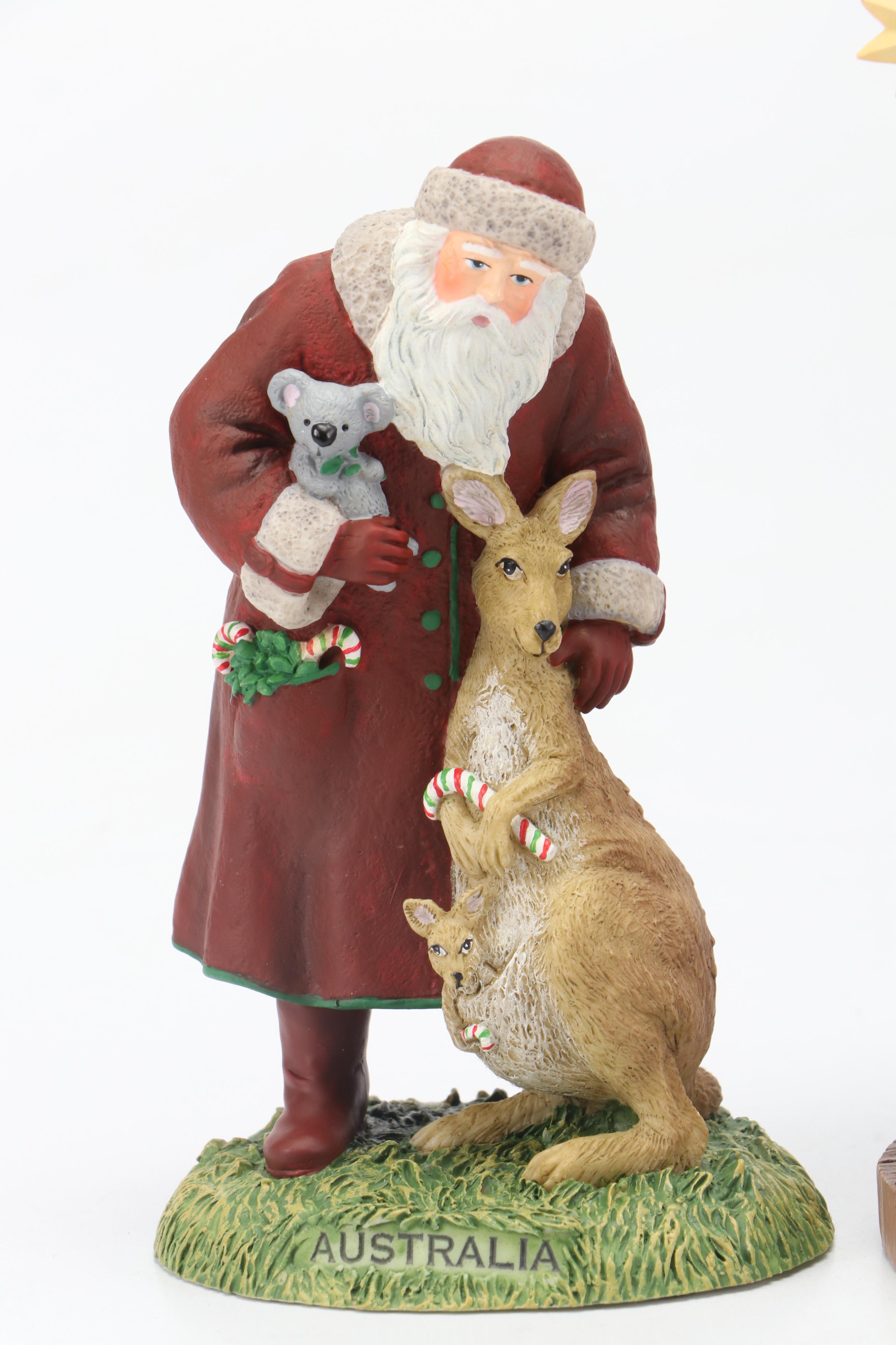 Pipka Resin World of Santas Figurines