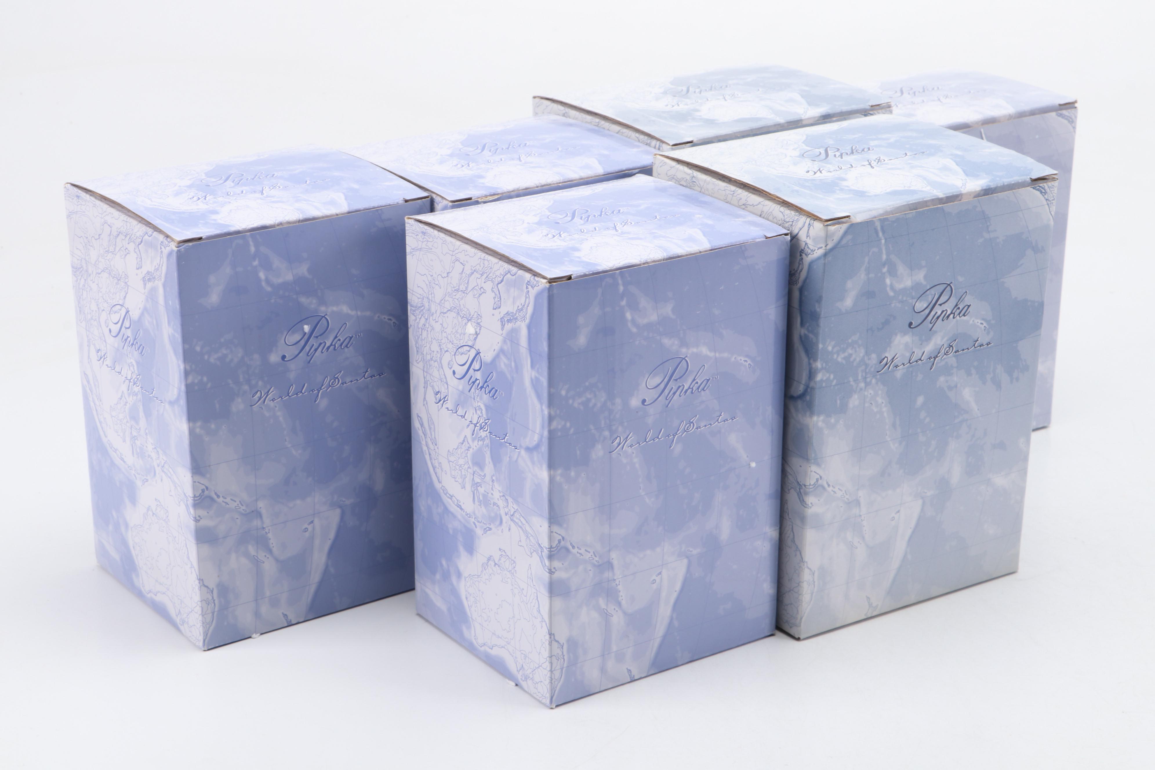 Pipka Resin World of Santas Figurines