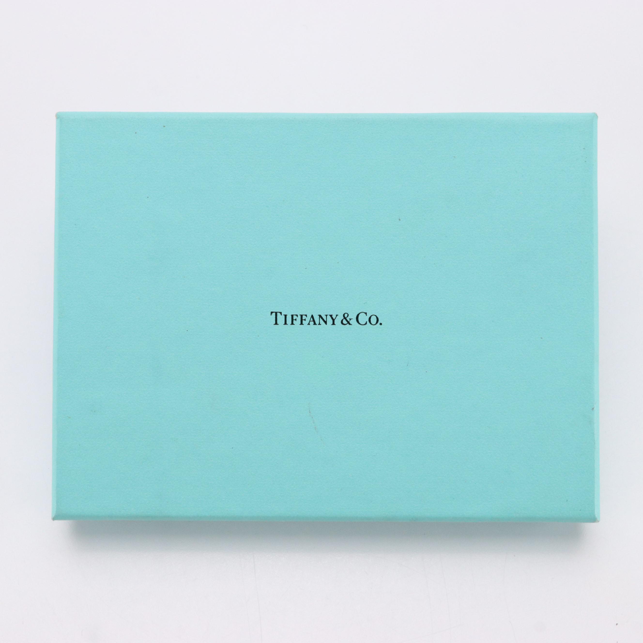 Tiffany & Co. Passport Case in Light Pink Calfskin Leather with Box