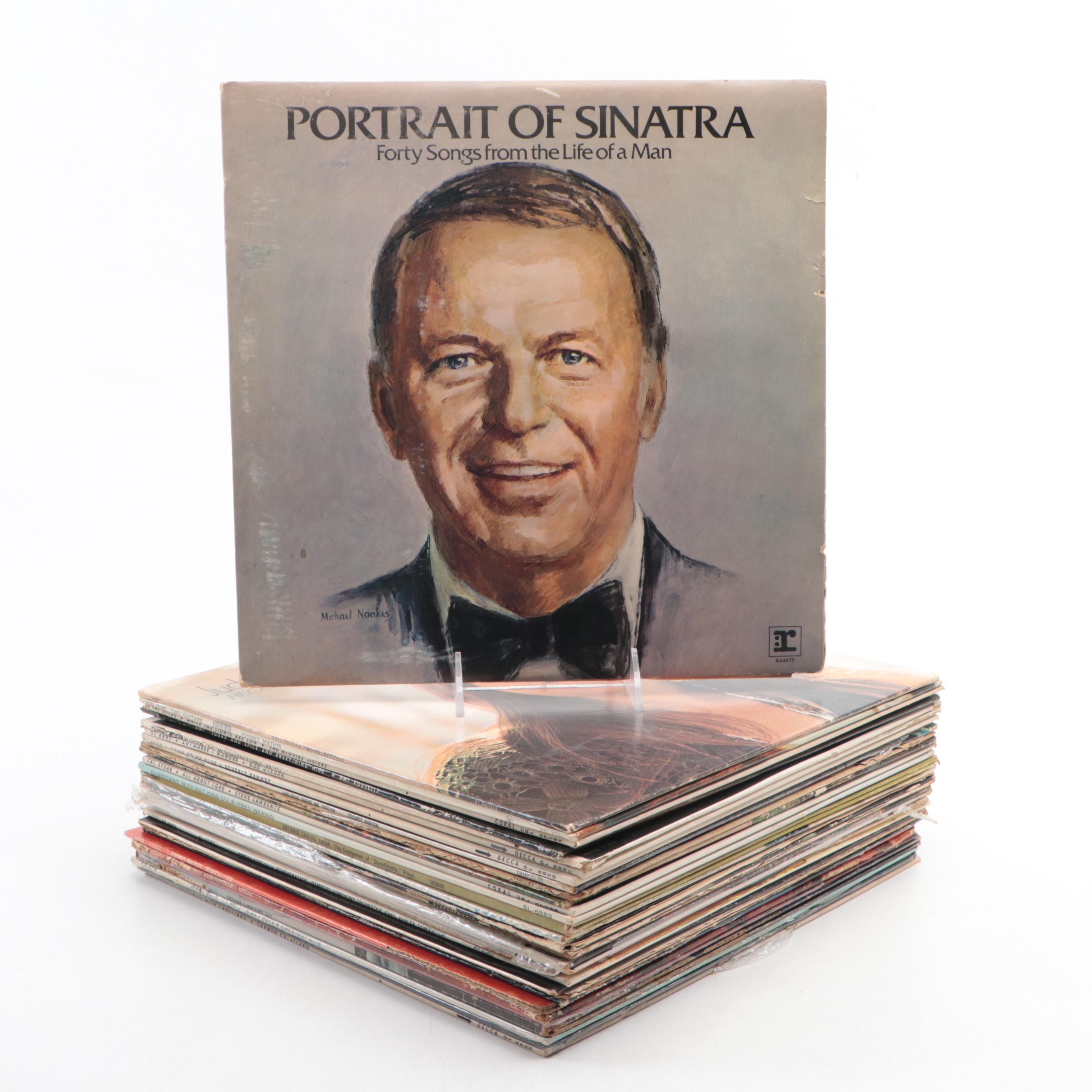 Frank Sinatra, Judy Collins, Johnny Mathis, and More Vinyl Record Albums