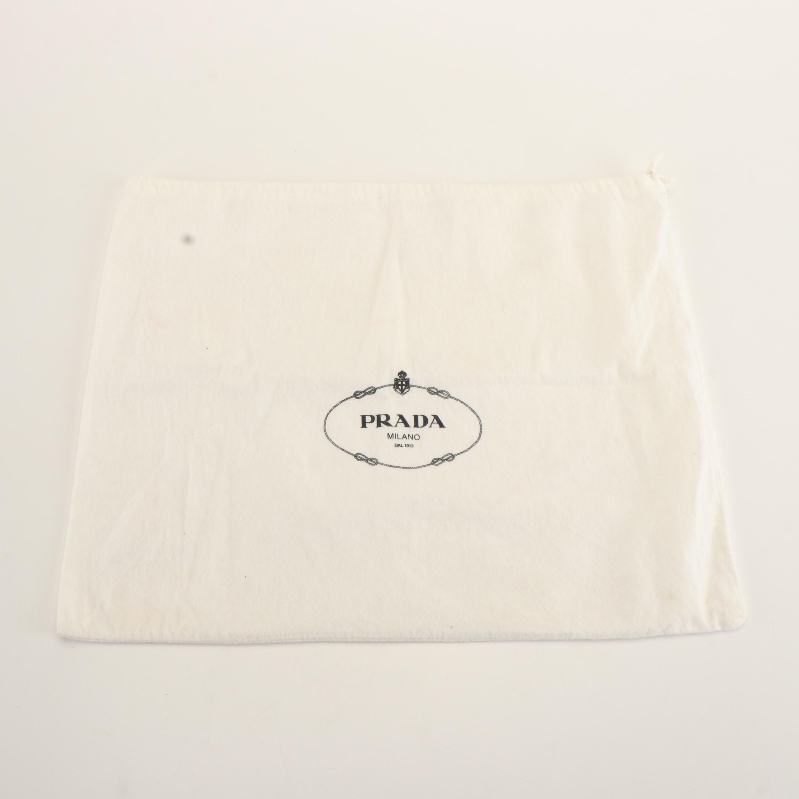 Prada Tote Bag in Olive Green Tessuto Nylon Canvas