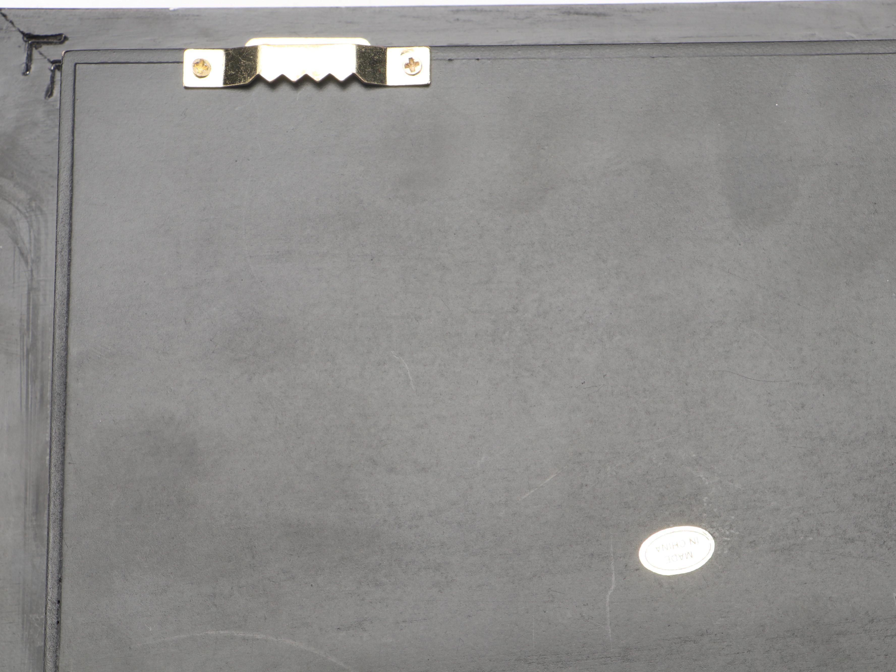 Victorian Style Gilt Resin Shadow Box Frames