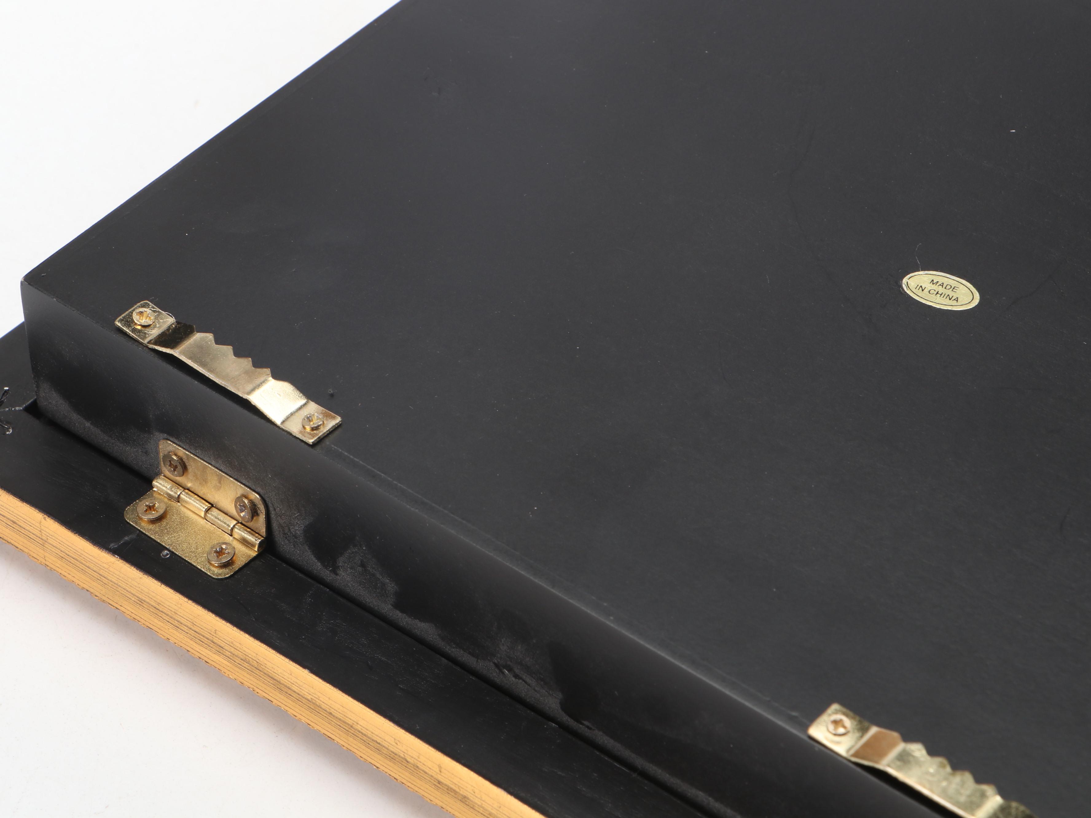 Victorian Style Gilt Resin Shadow Box Frames