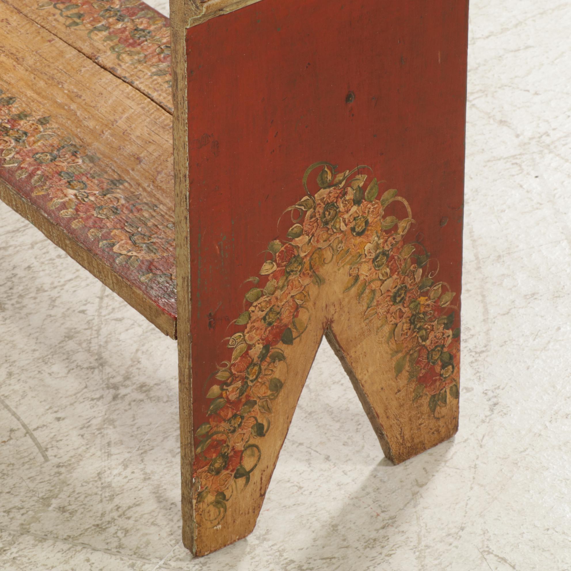 Rene and Robyn Humphrey Hand Painted Rustic Shelves