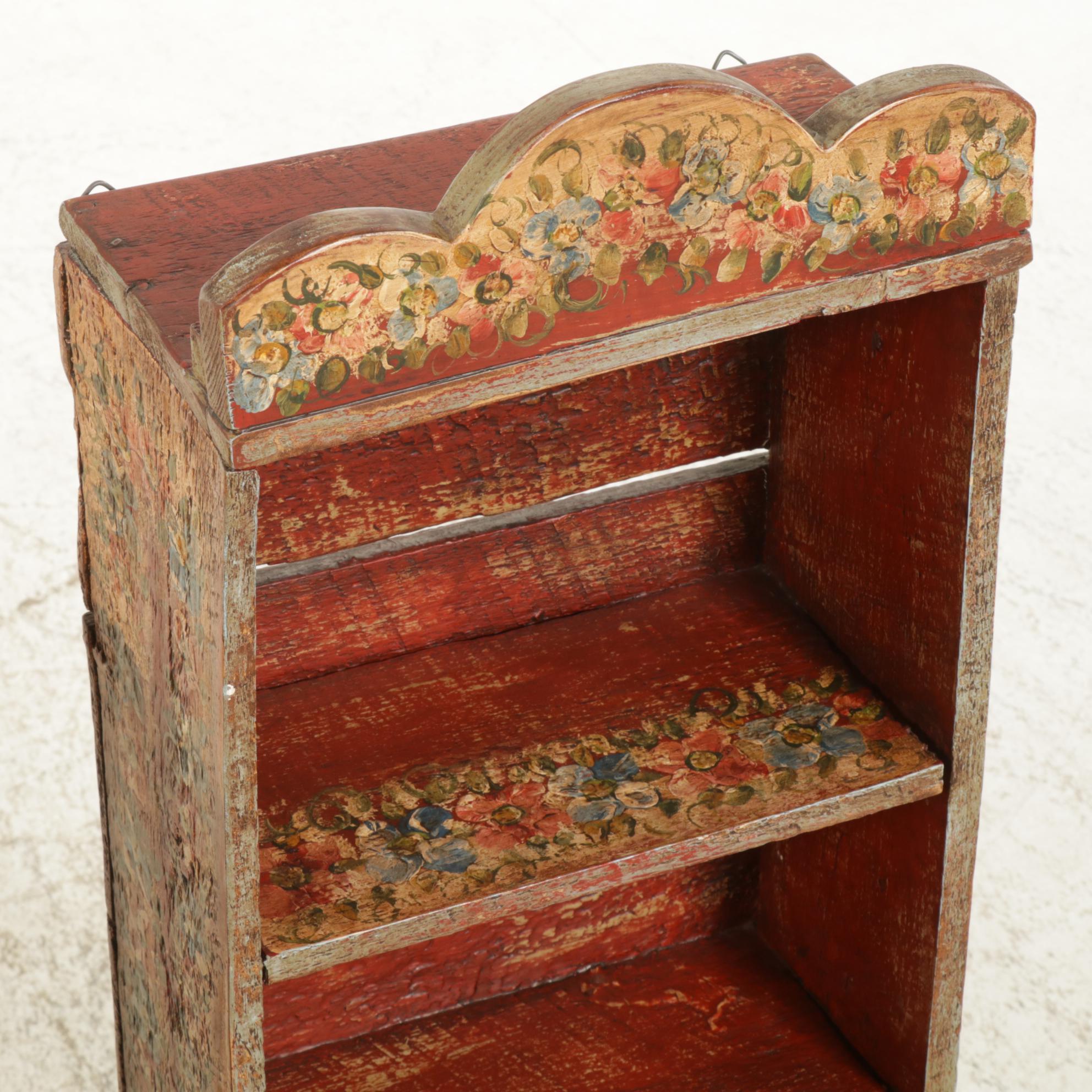 Rene and Robyn Humphrey Hand Painted Rustic Shelves