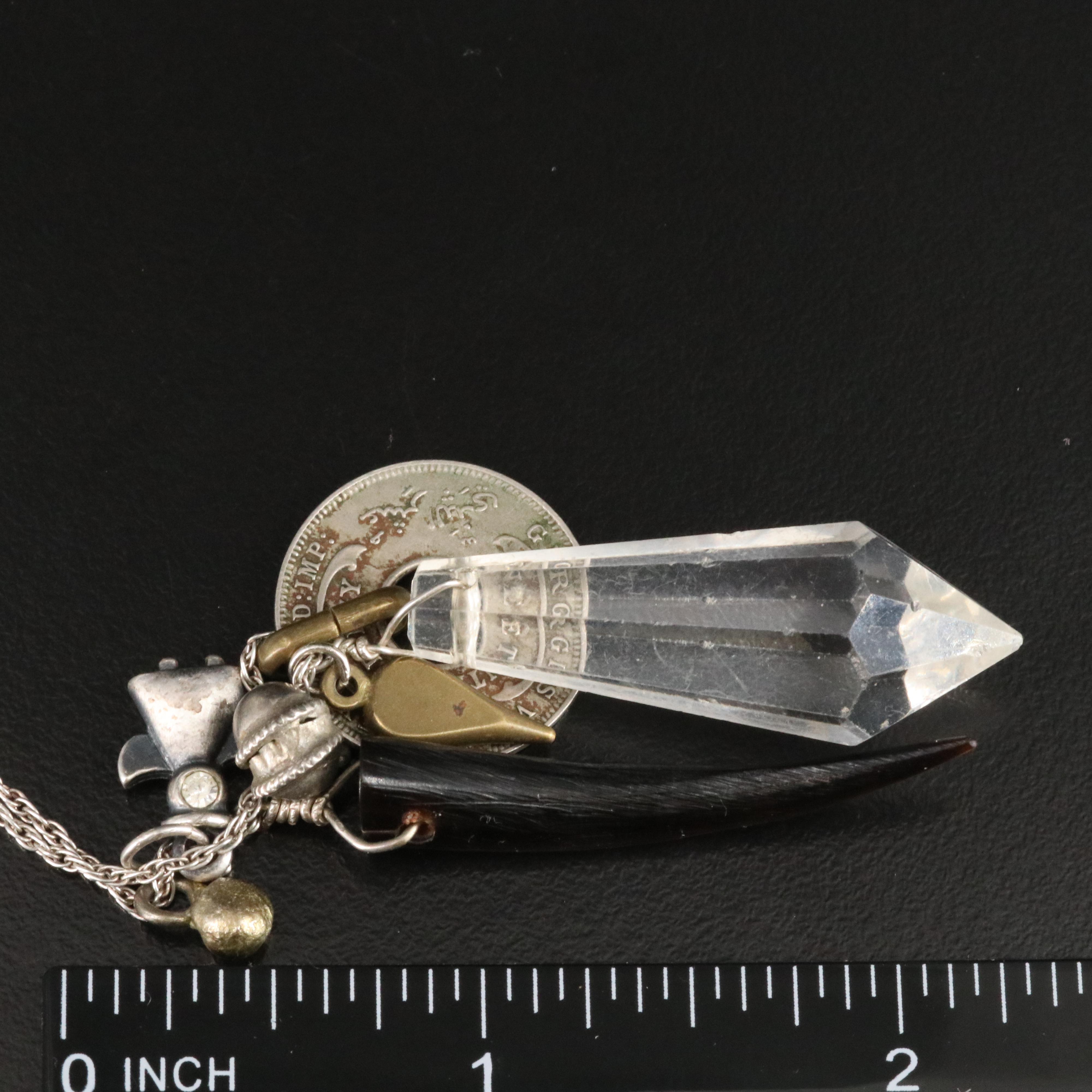 Bettina Duncan and Horn Featured in Sterling Necklaces