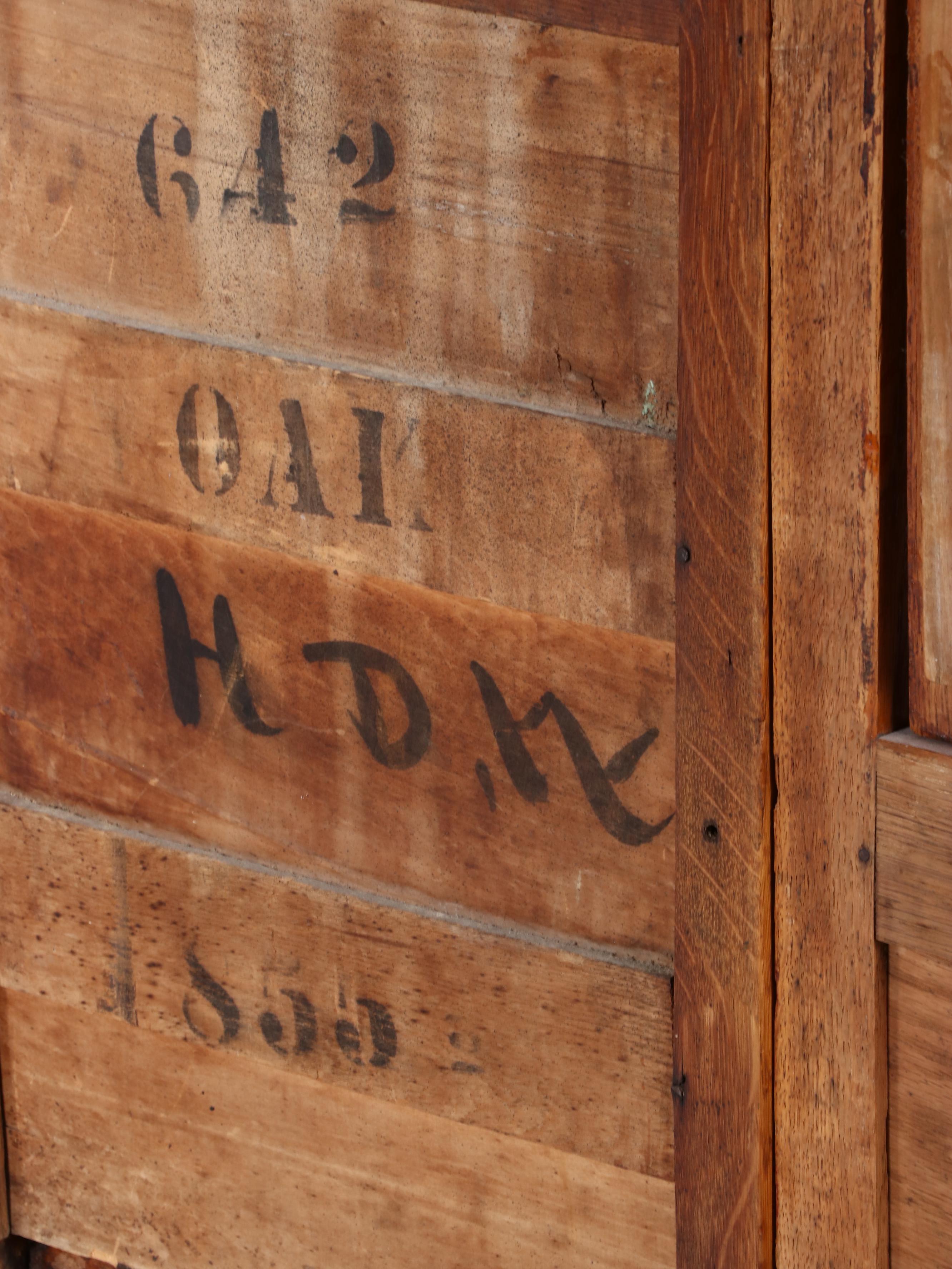 Victorian Oak Gentleman's Dresser, Early 20th Century