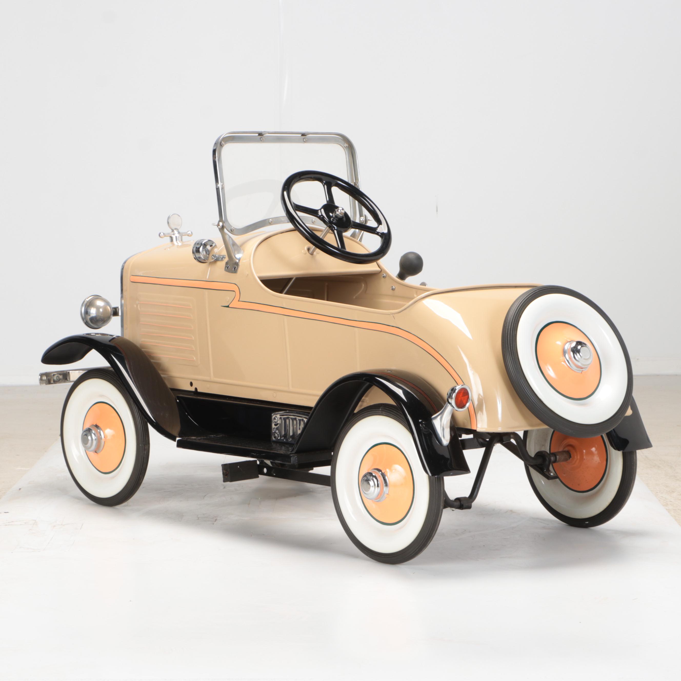 Restored Murray Steelcraft "Marmon" Metal Pedal Car, 1926
