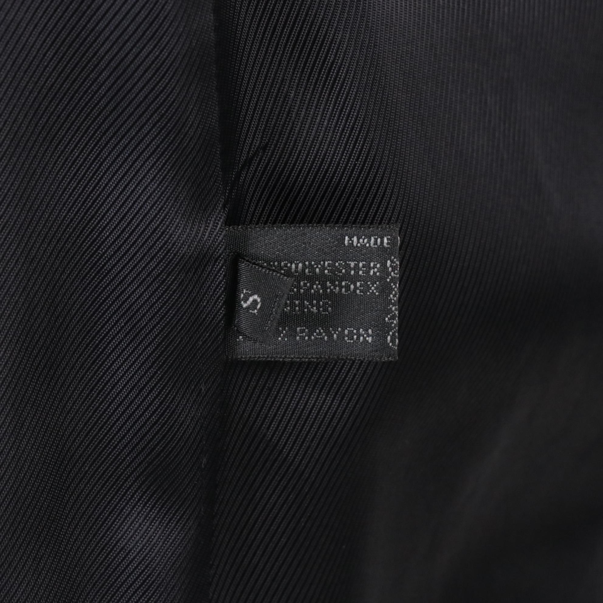 Men's Prada Navy Blue Overcoat with Hidden Button Placket