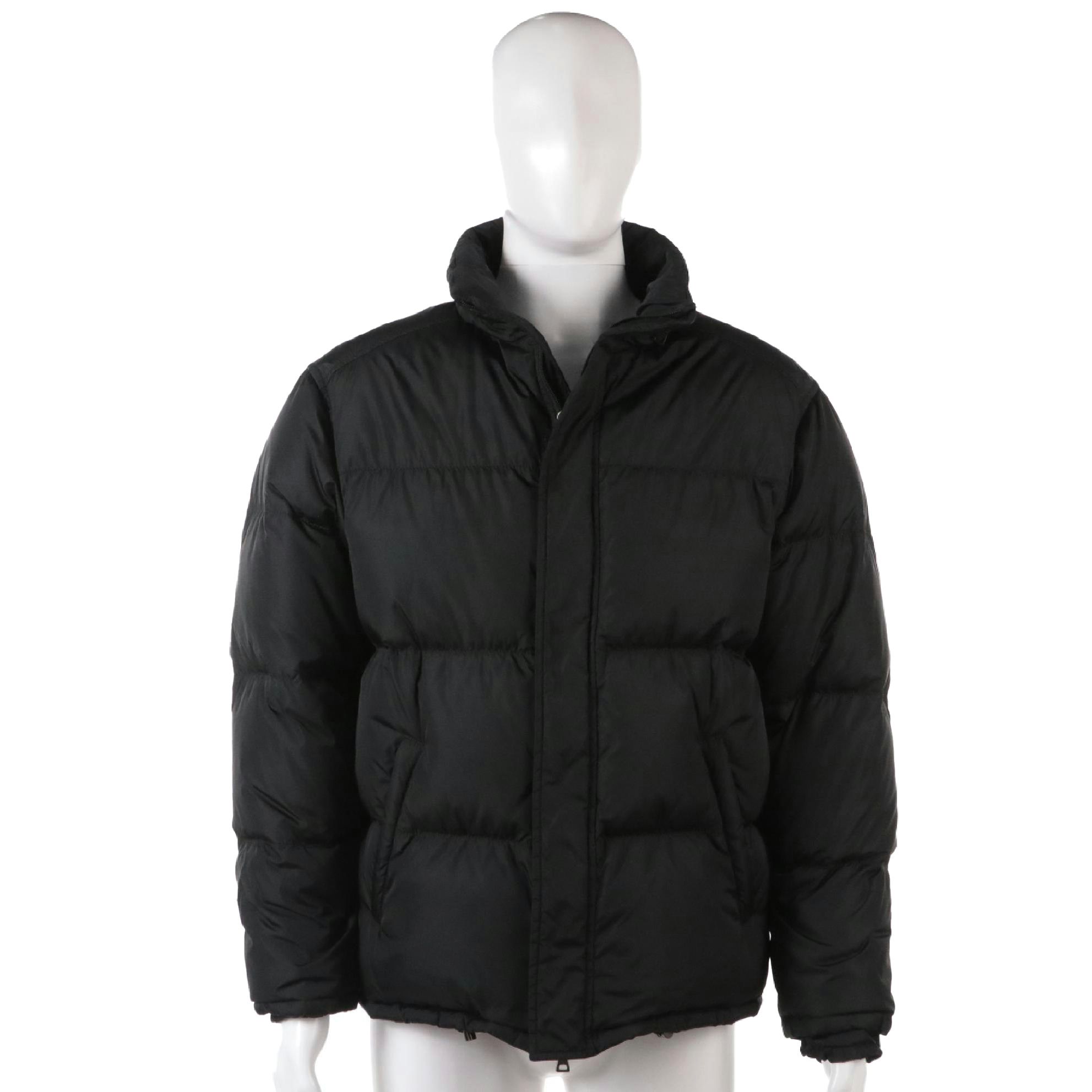 Men's Prada Sport Black Quilted Nylon Down Jacket