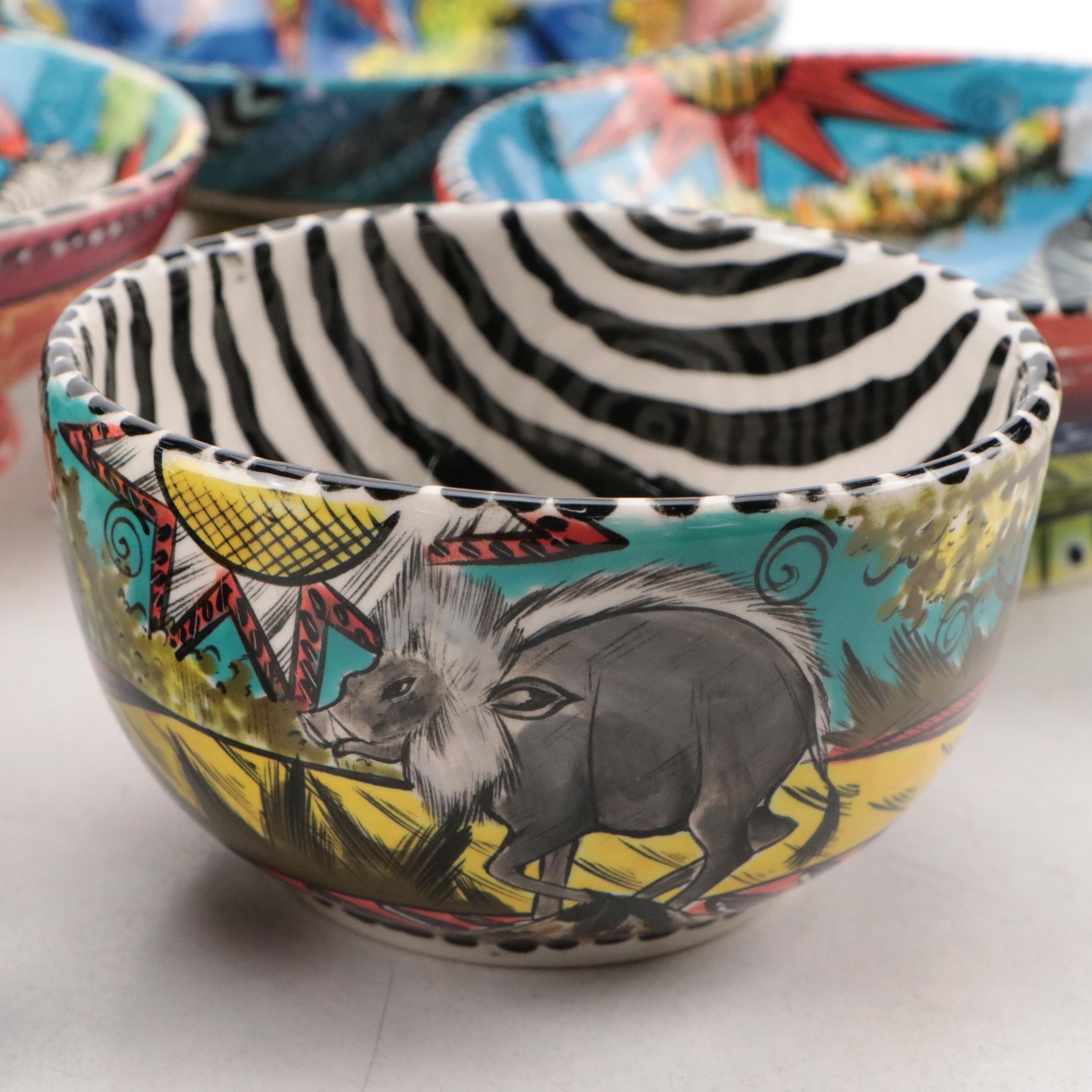 Penzo Hand-Painted Porcelain Dinnerware