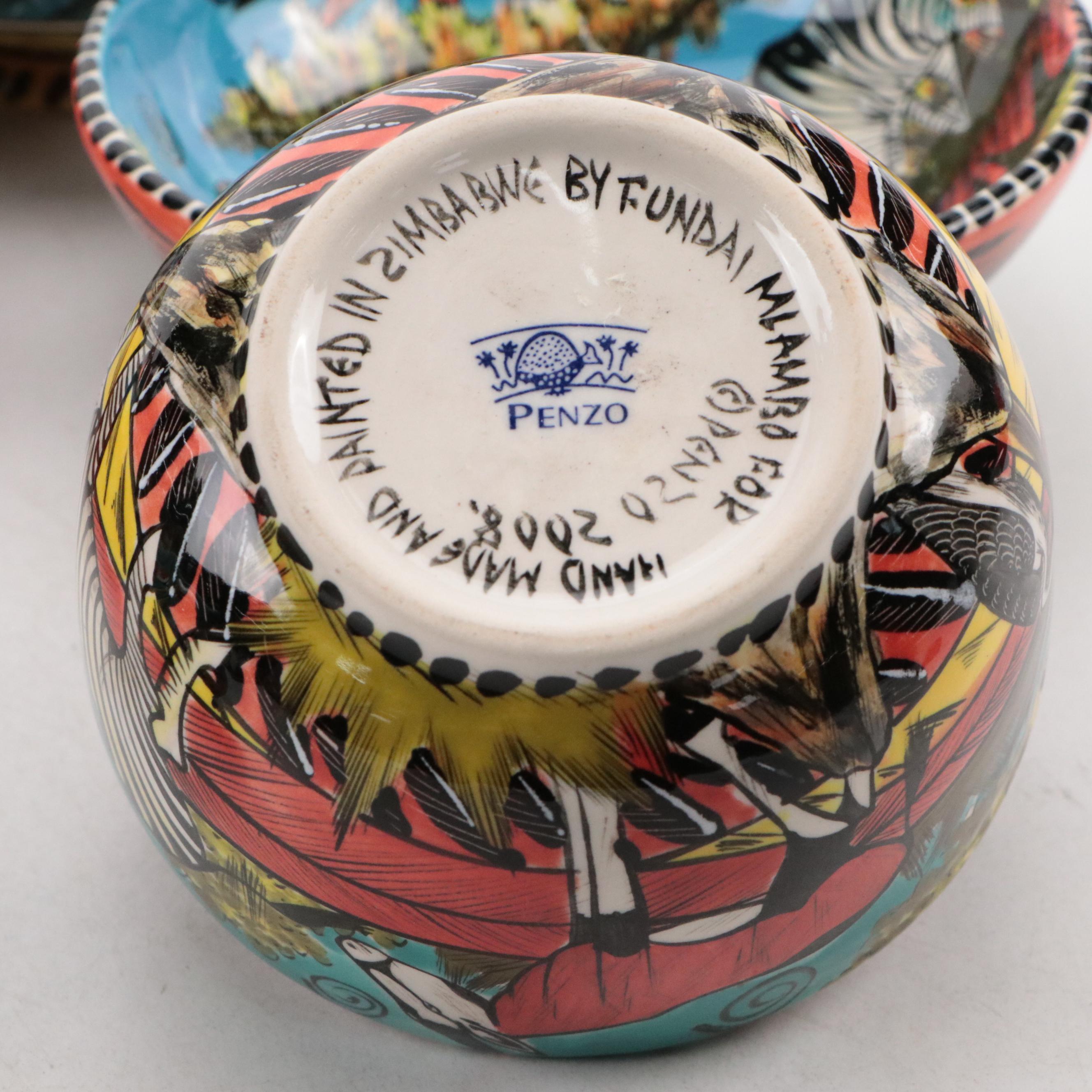 Penzo Hand-Painted Porcelain Dinnerware