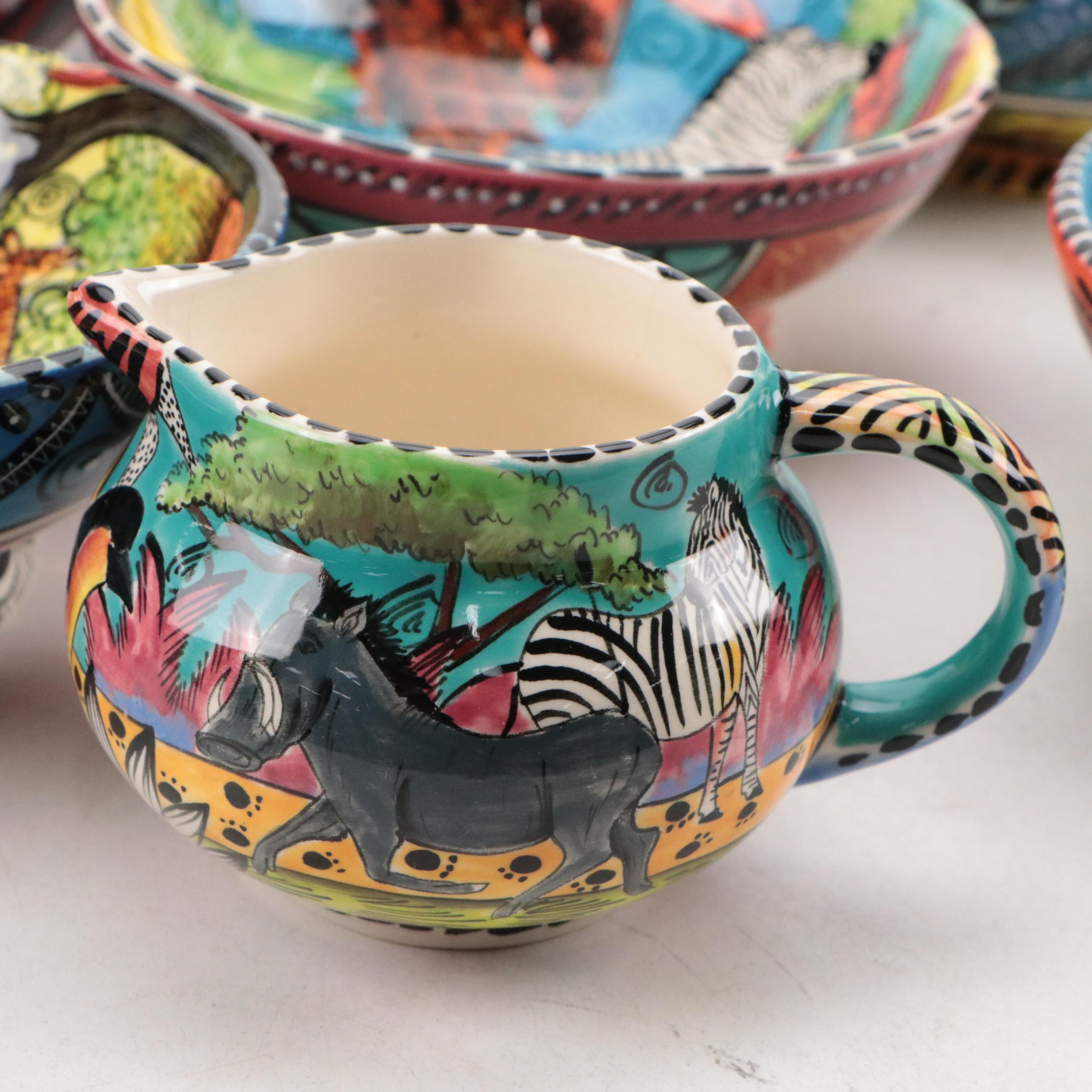 Penzo Hand-Painted Porcelain Dinnerware