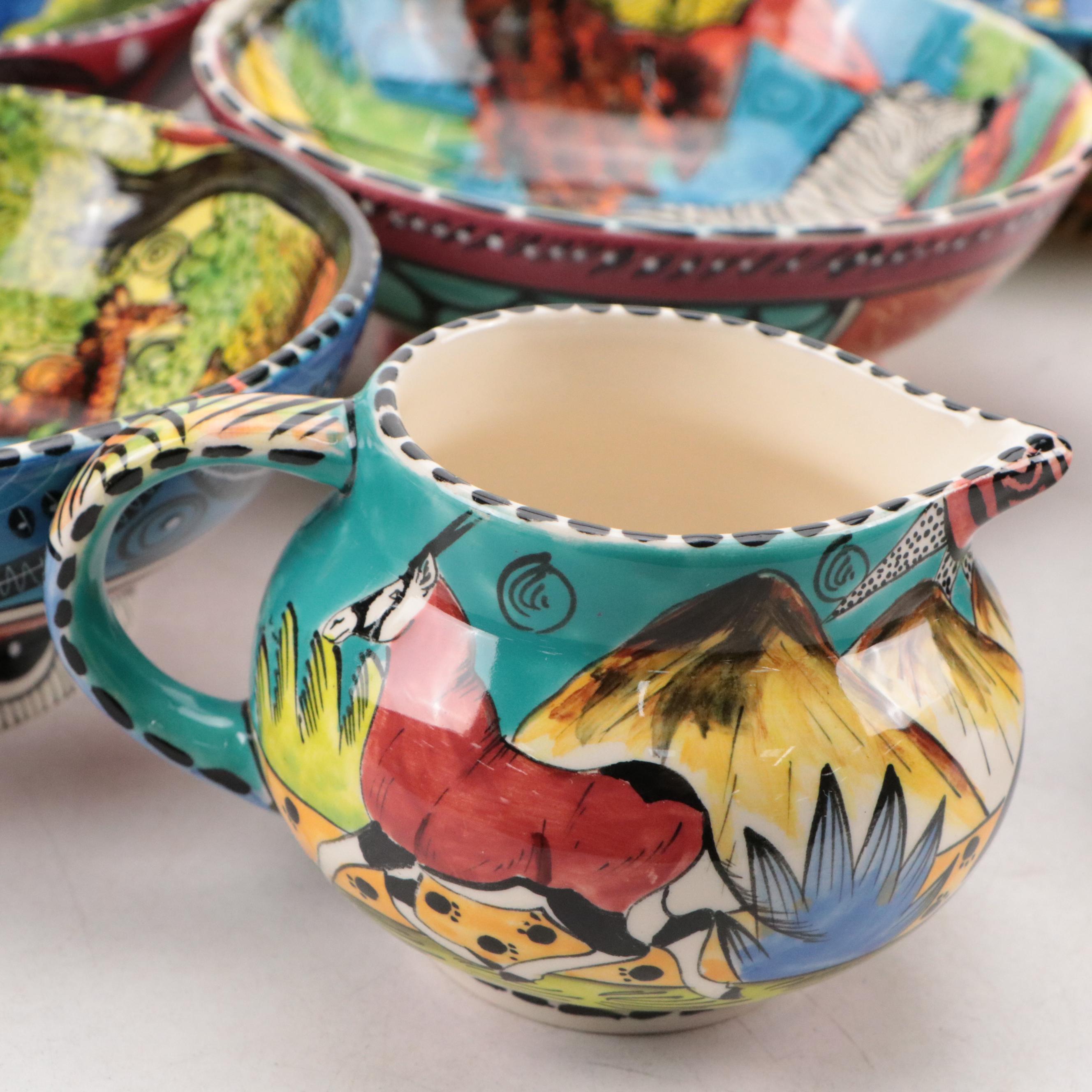Penzo Hand-Painted Porcelain Dinnerware