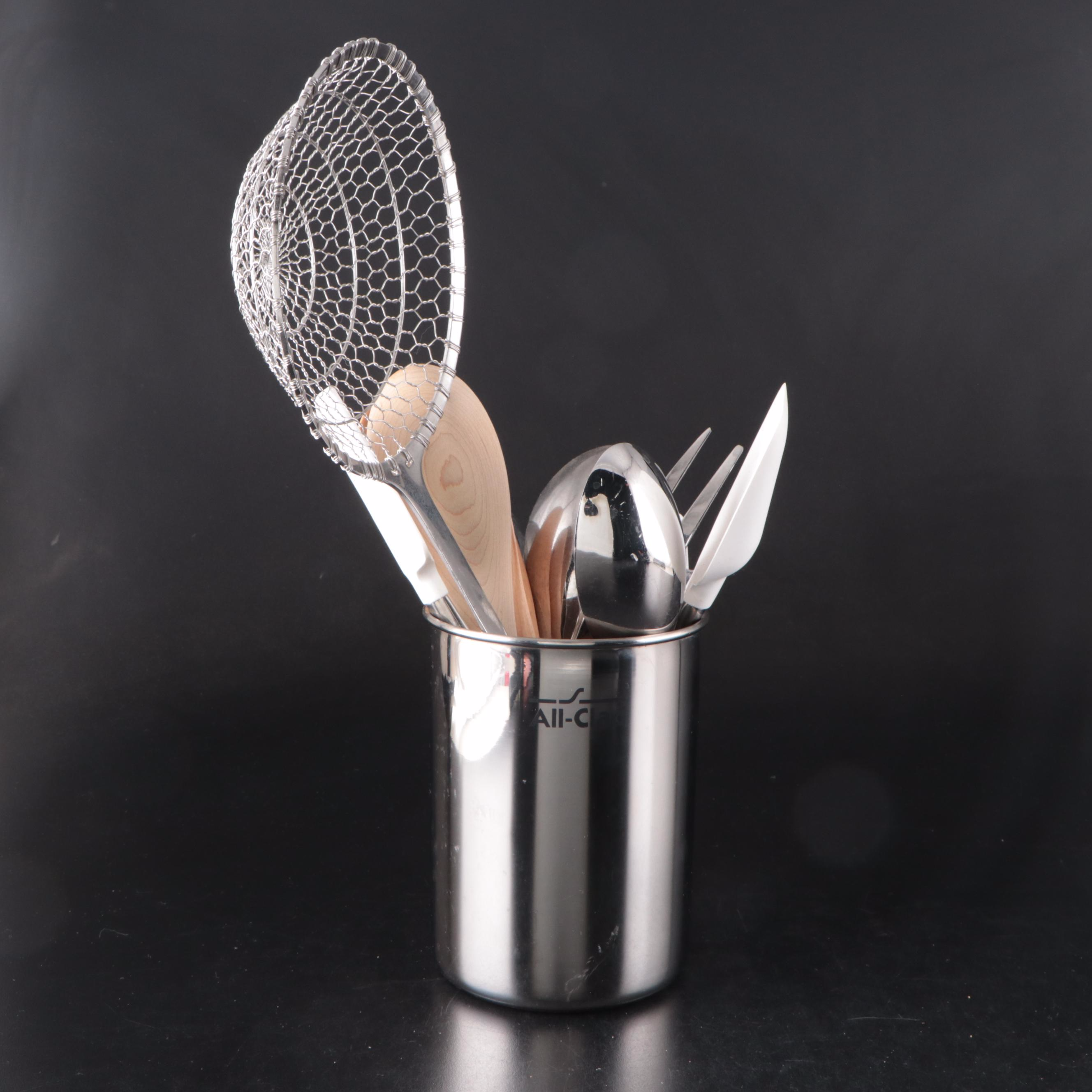 Williams-Sonoma Cooking Utensils with More Metal Kitchenalia