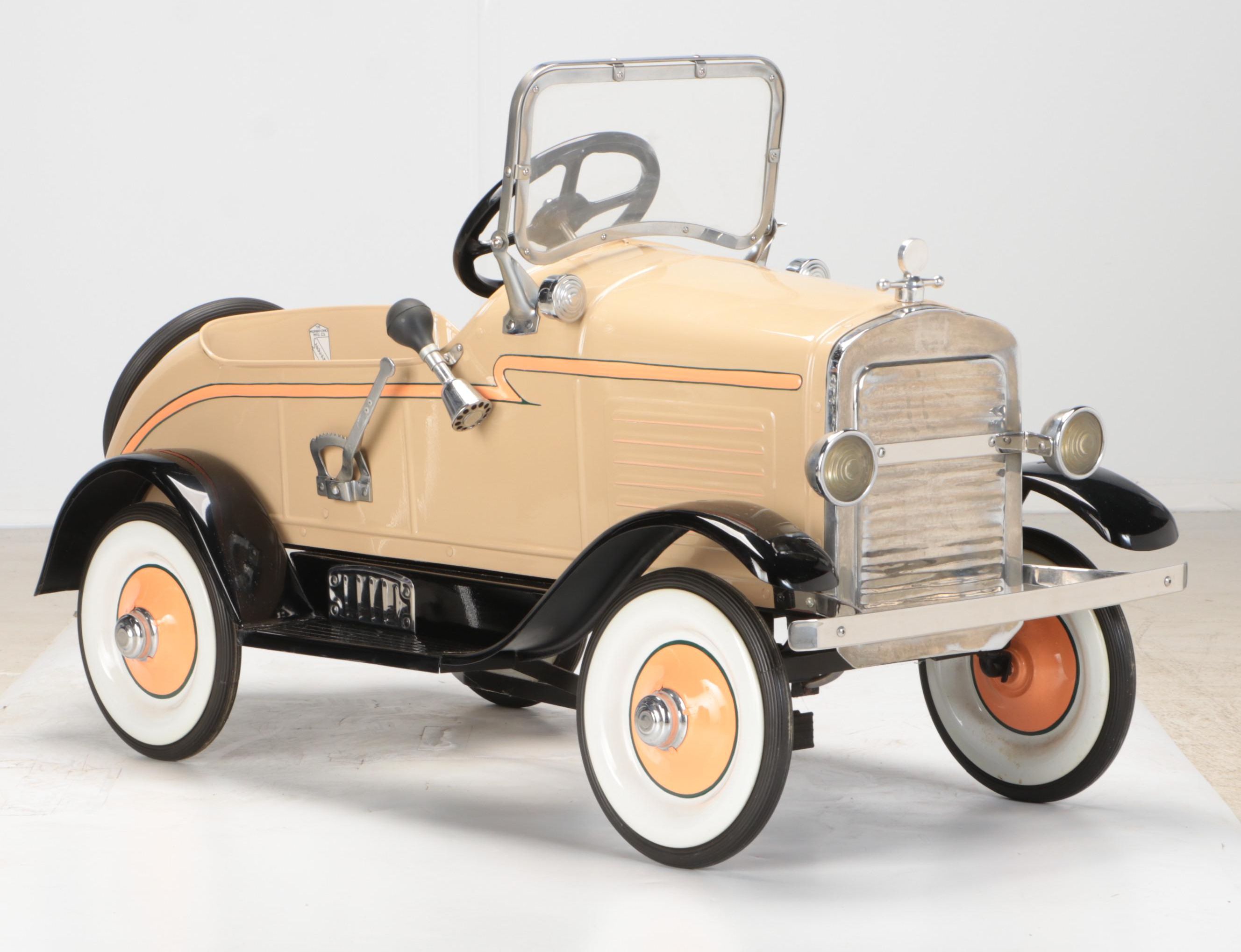 Restored Murray Steelcraft "Marmon" Metal Pedal Car, 1926