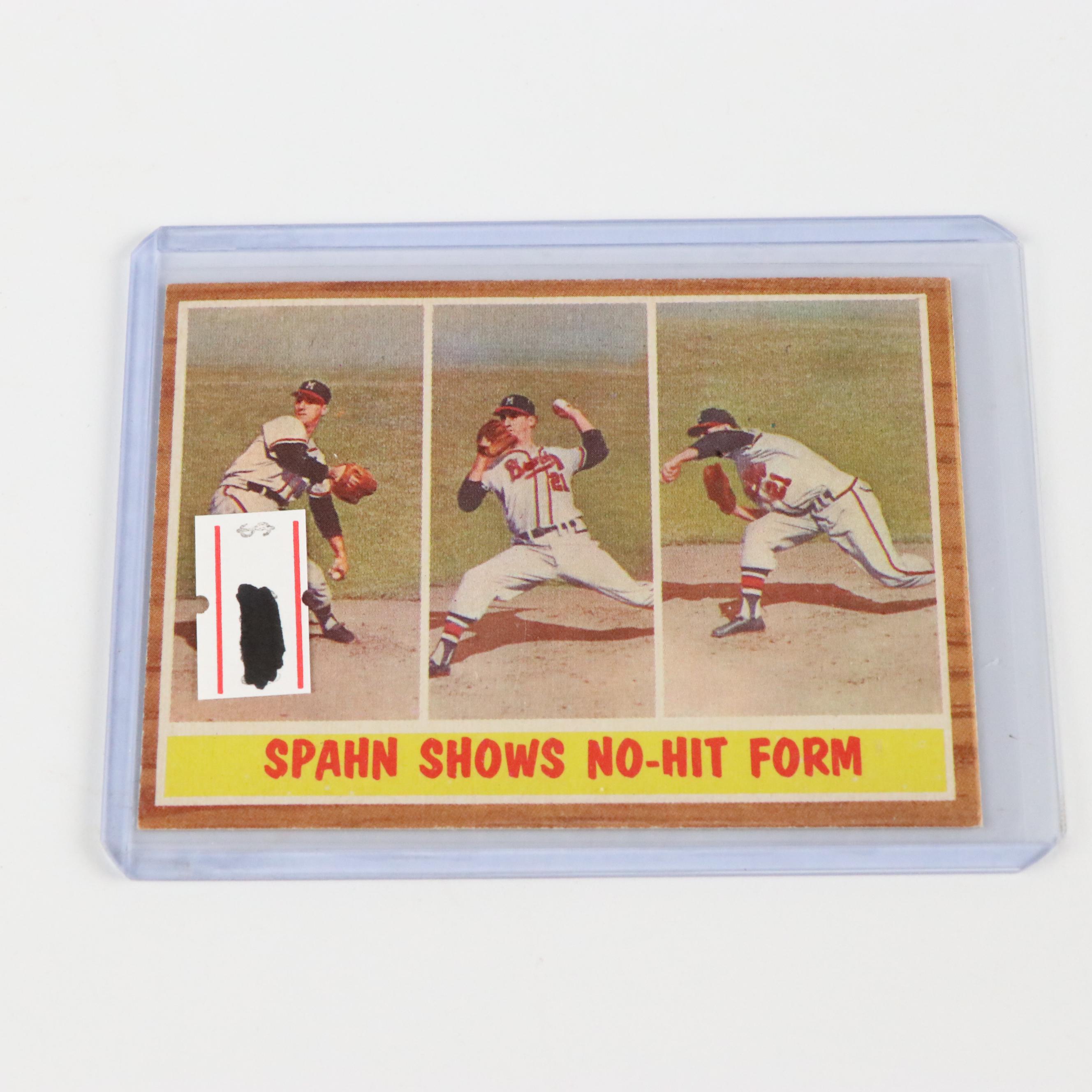 1950s–1960s Topps Warren Spahn Baseball Cards
