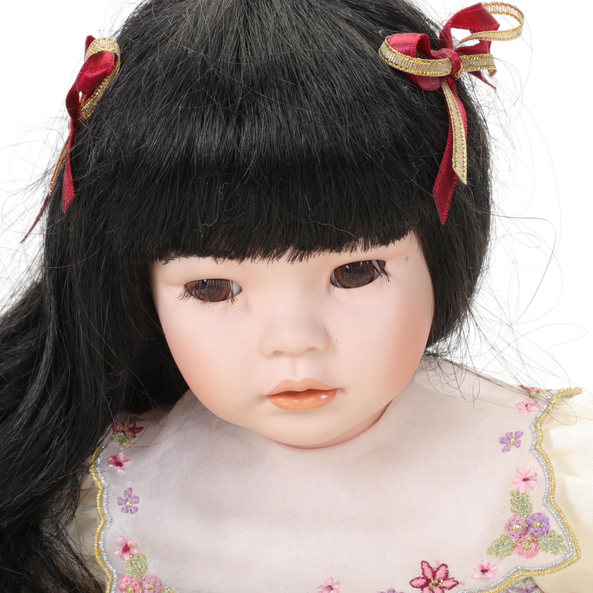 Pauline's Dolls "Little Trudy" and Other Porcelain Dolls