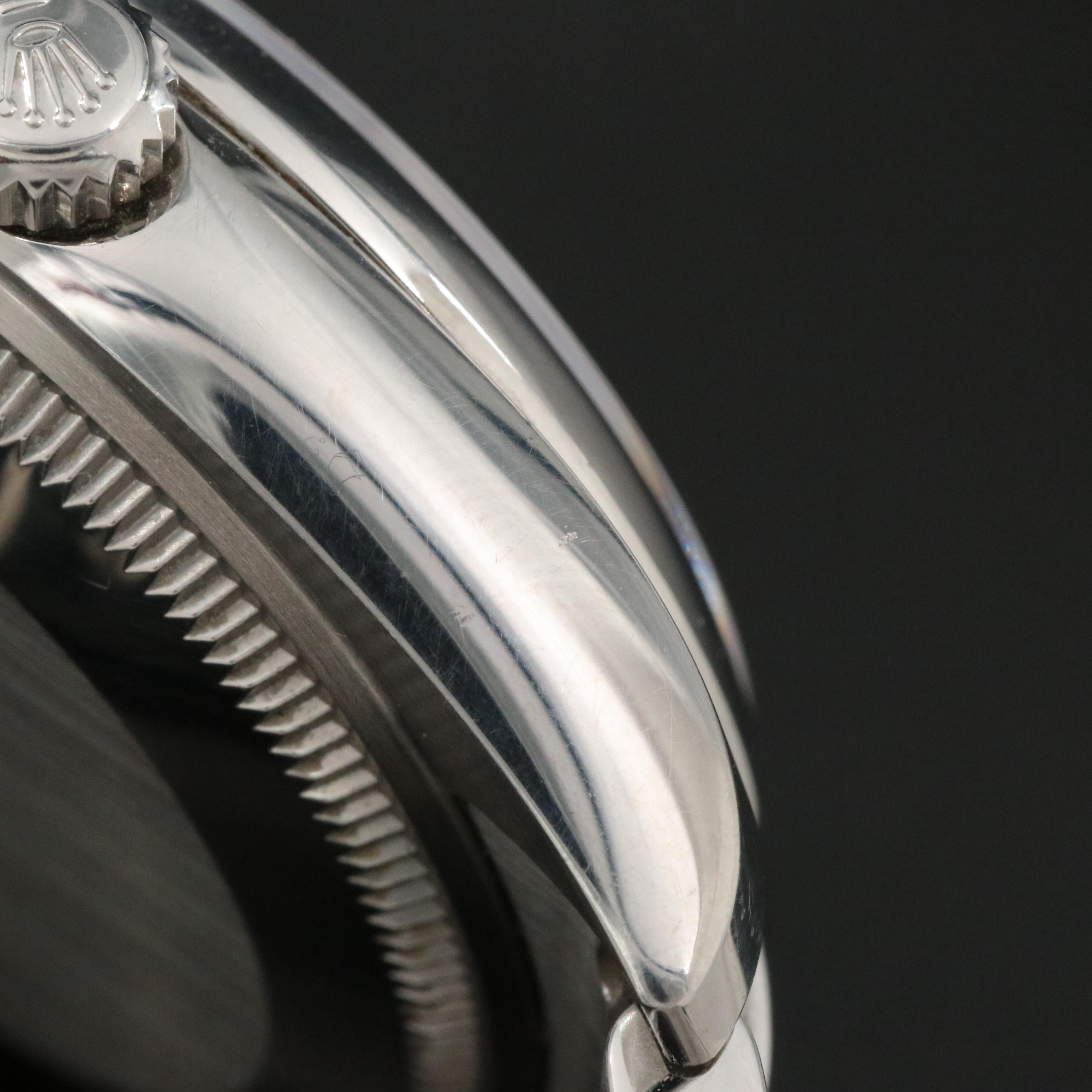 Rolex Oyster Perpetual Date 115200 White Dial Steel Automatic Watch