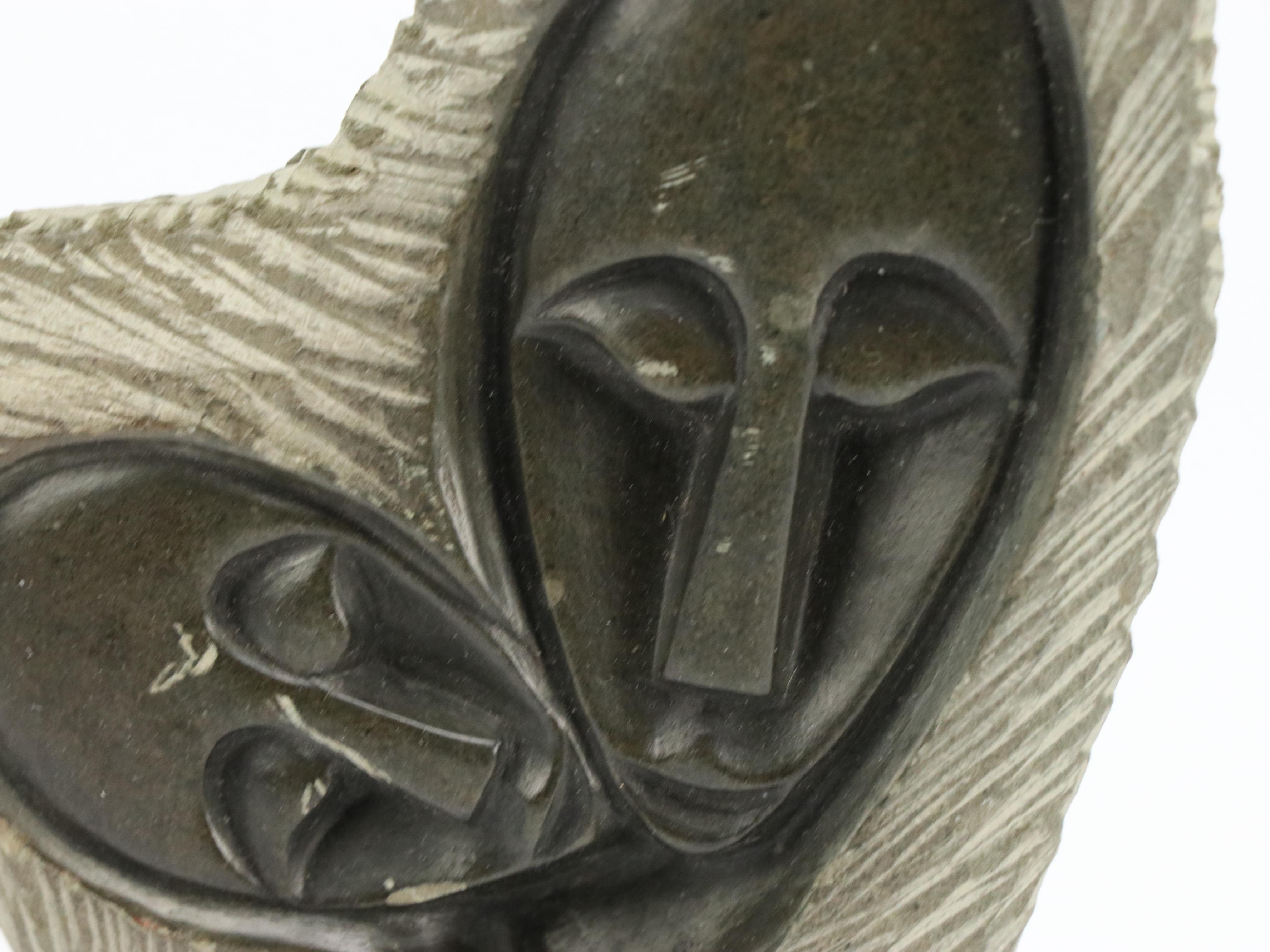 Shona Hand-Carved Stone "Lovers"