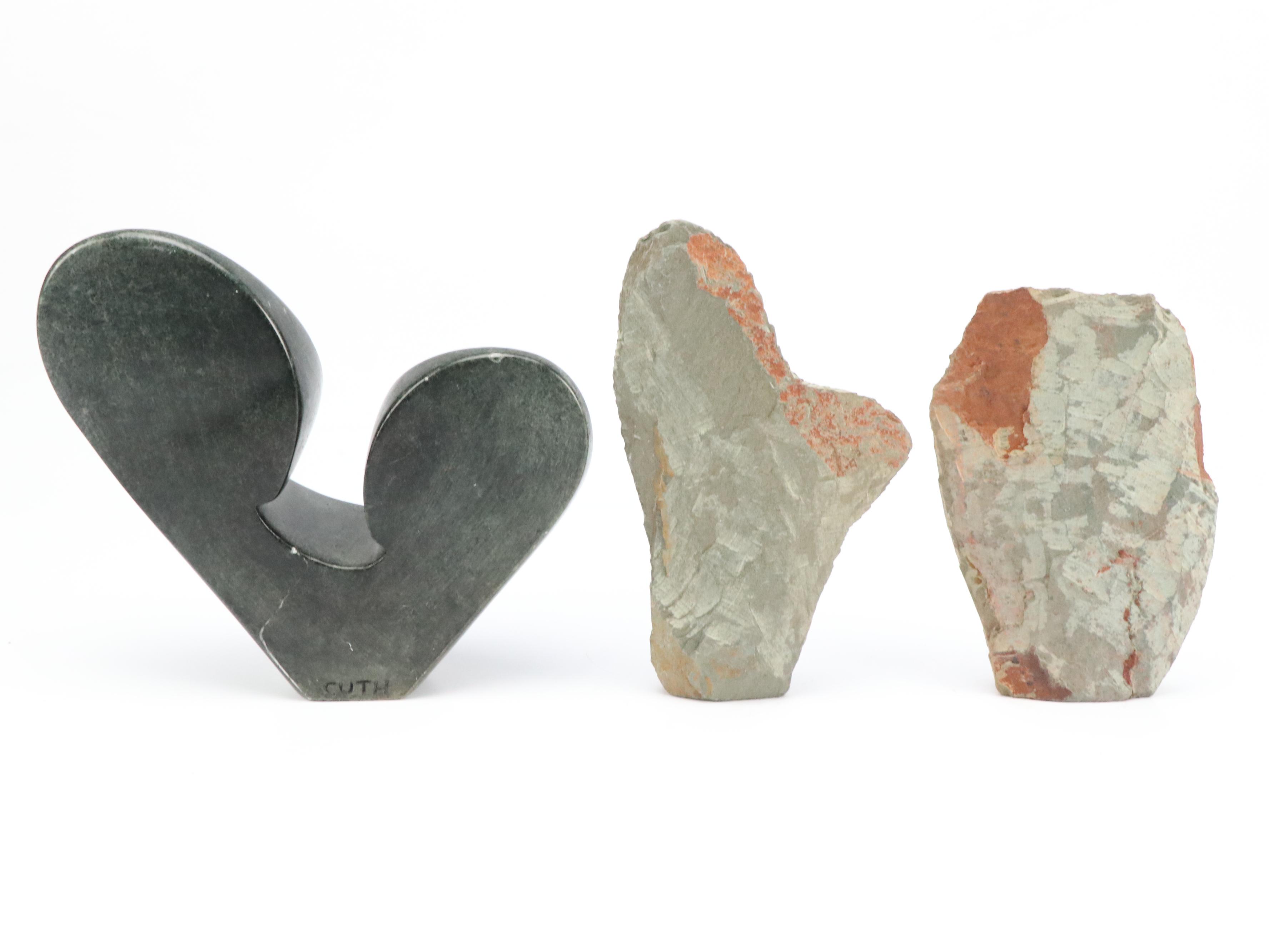 Shona Hand-Carved Stone "Lovers"