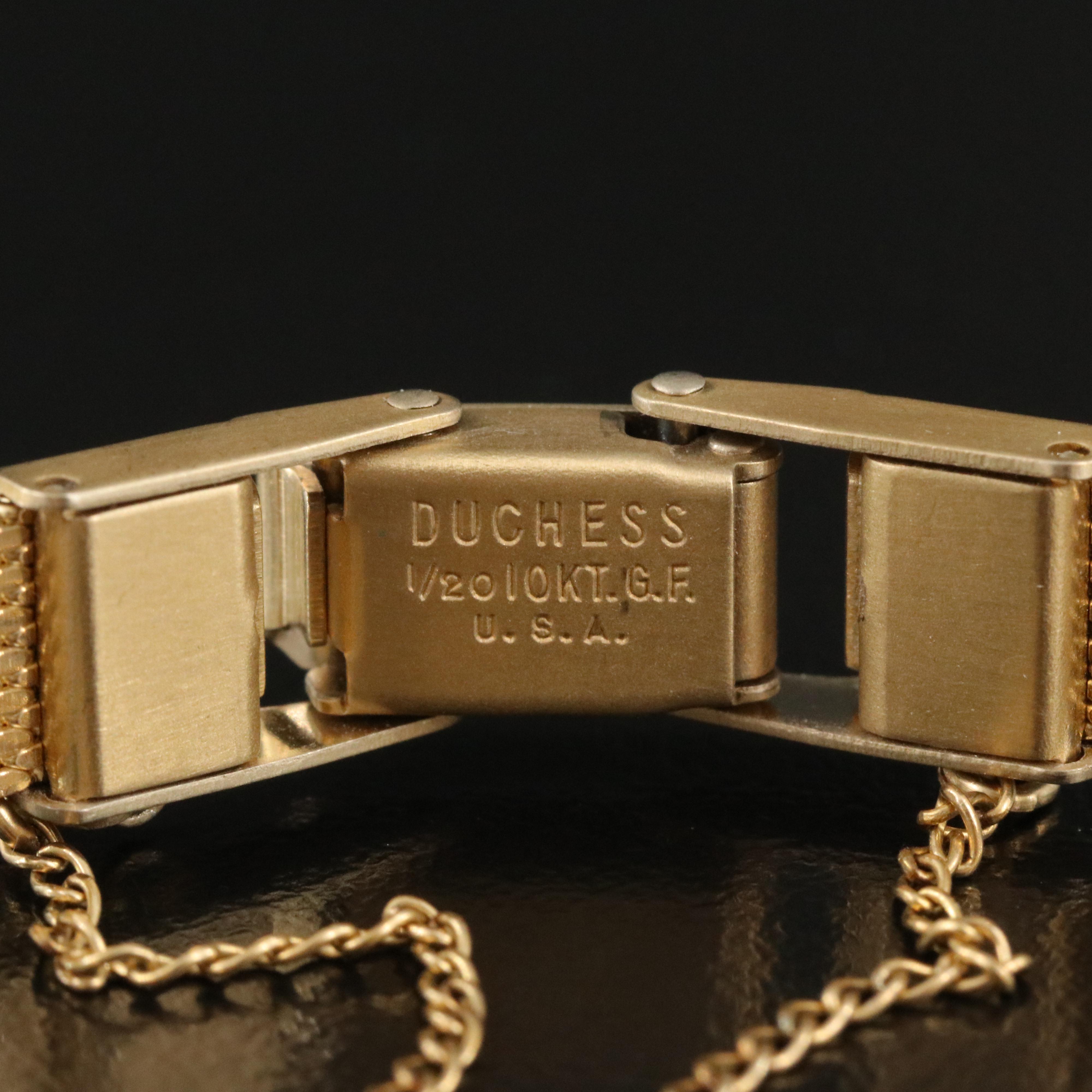 Bulova Accutron Quartz 14K and Diamond Case Watch