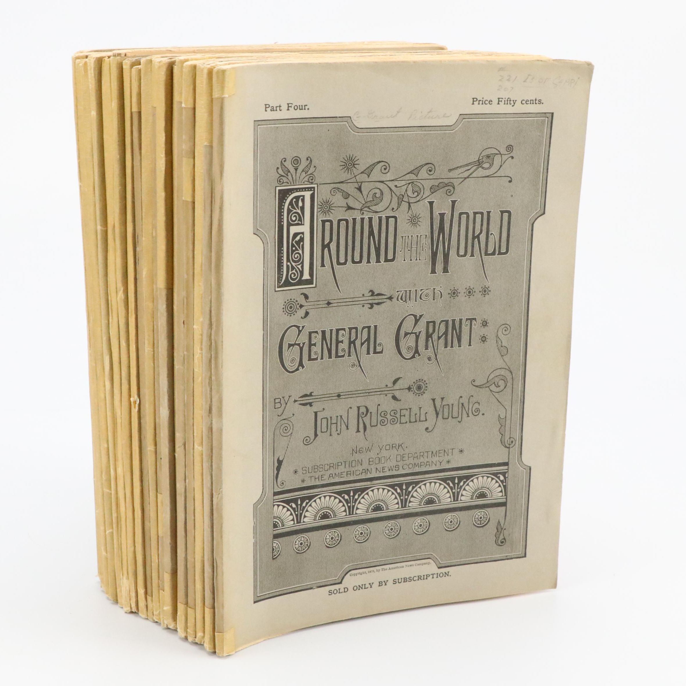 "Around the World With General Grant" Partial Set by John Russell Young, 1879