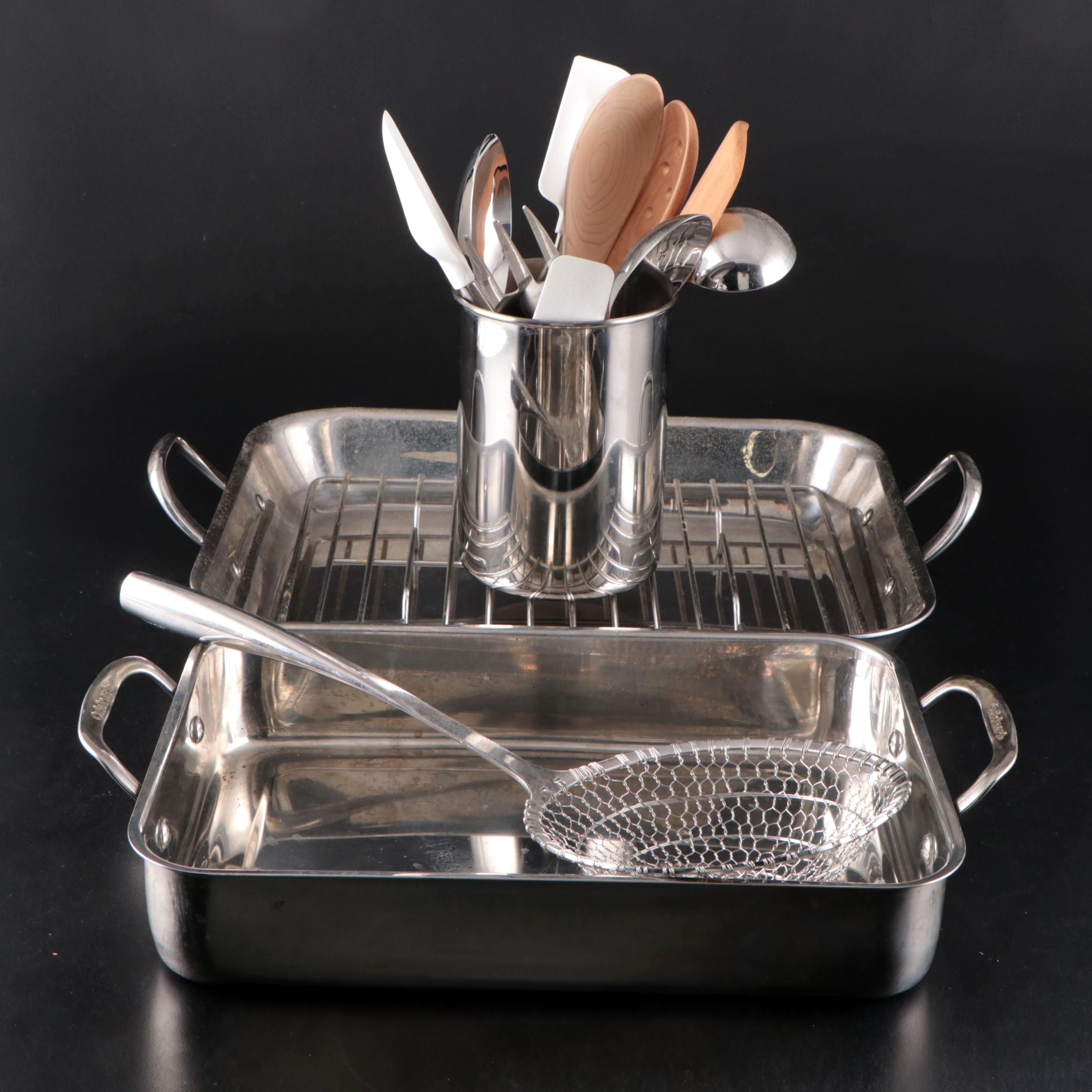 Williams-Sonoma Cooking Utensils with More Metal Kitchenalia