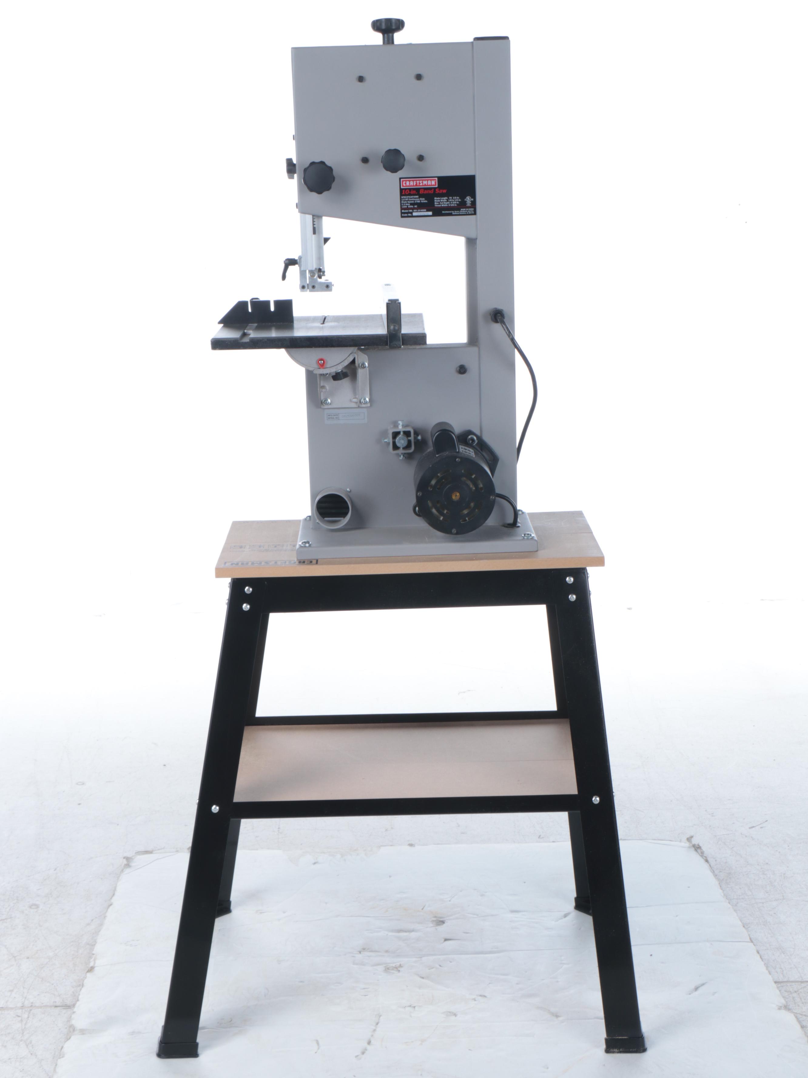 Craftsman 10" Band Saw with Table