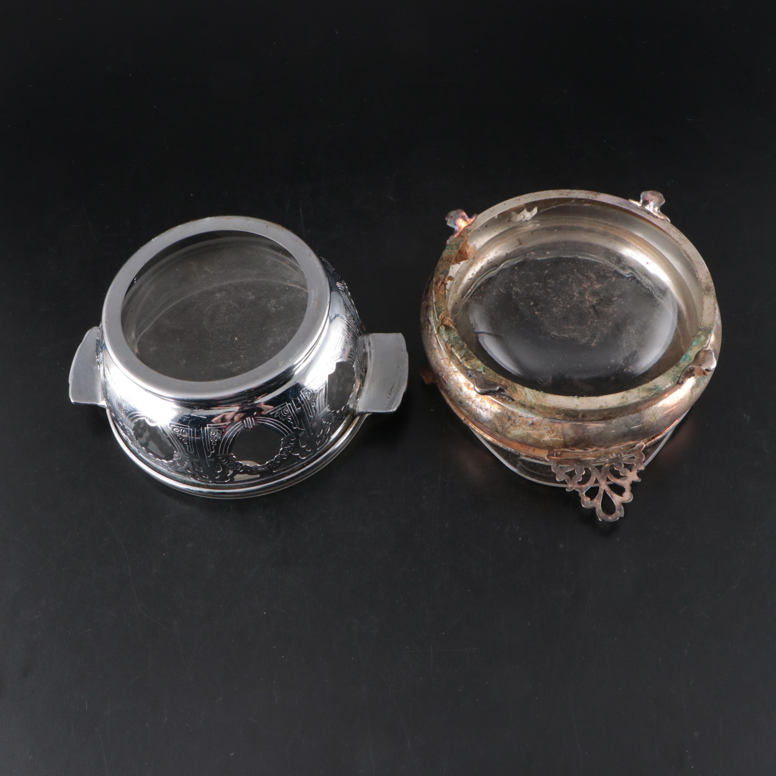 International Silver Co. with Other Silver Plate Chafing and Serving Dishes
