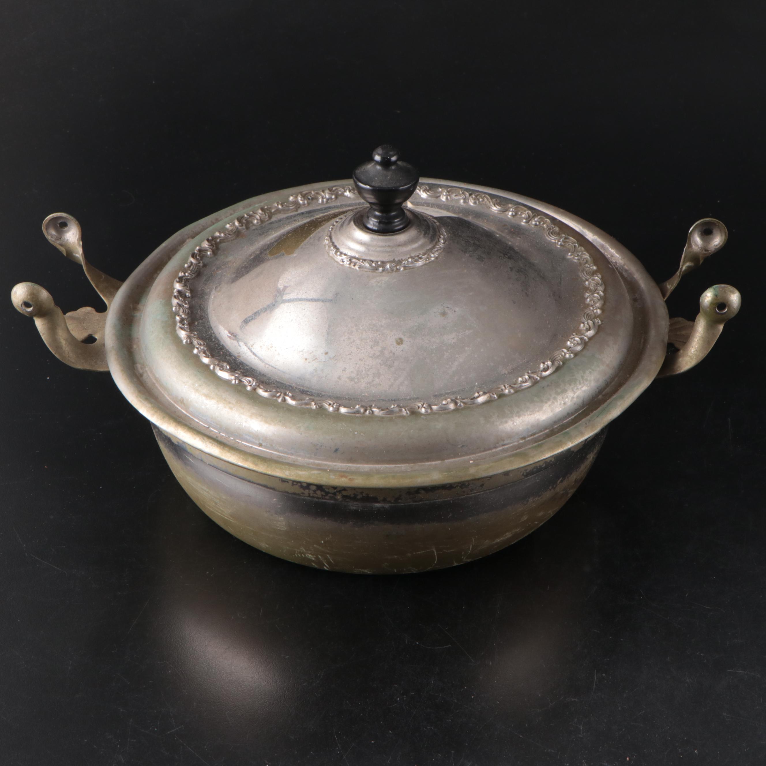 International Silver Co. with Other Silver Plate Chafing and Serving Dishes