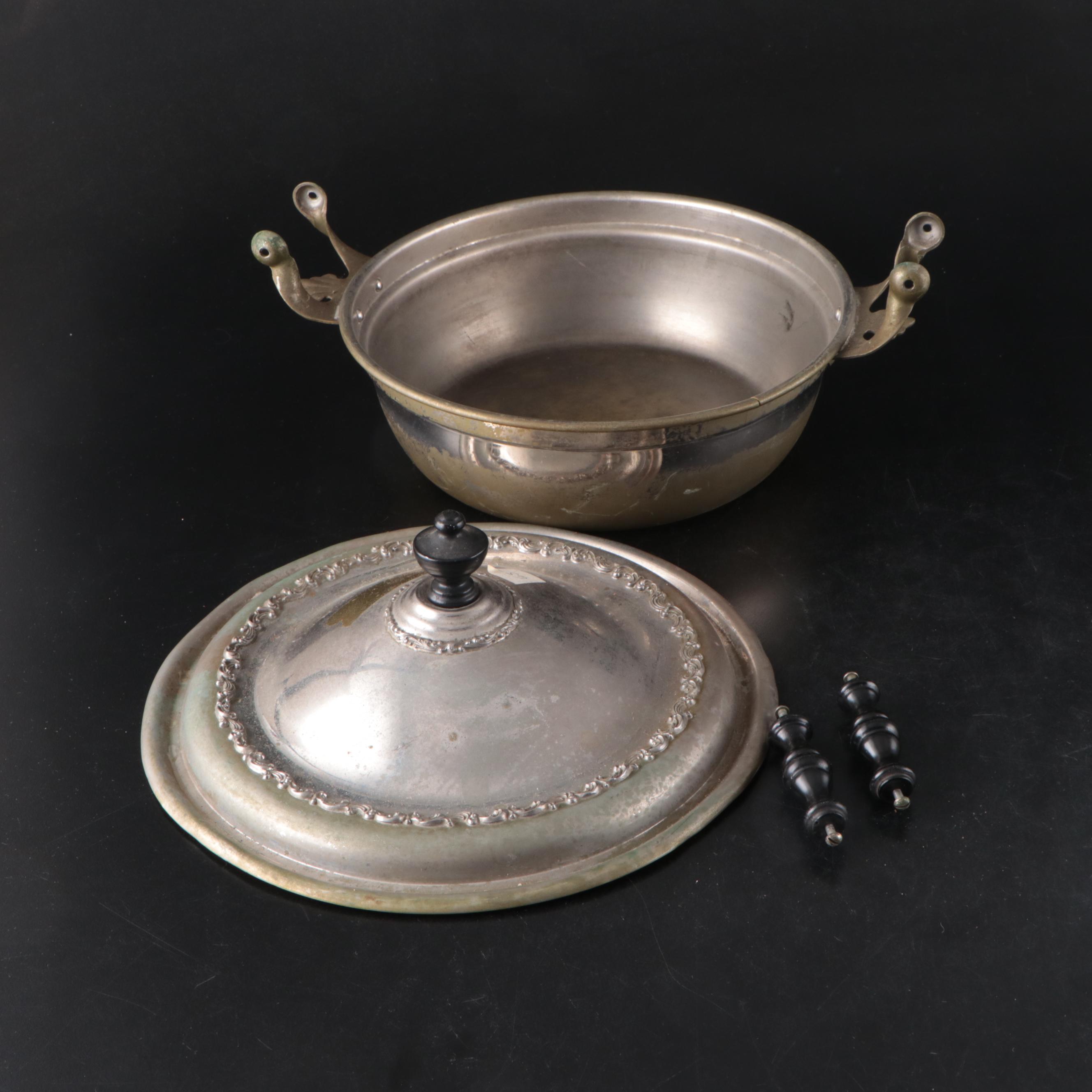 International Silver Co. with Other Silver Plate Chafing and Serving Dishes