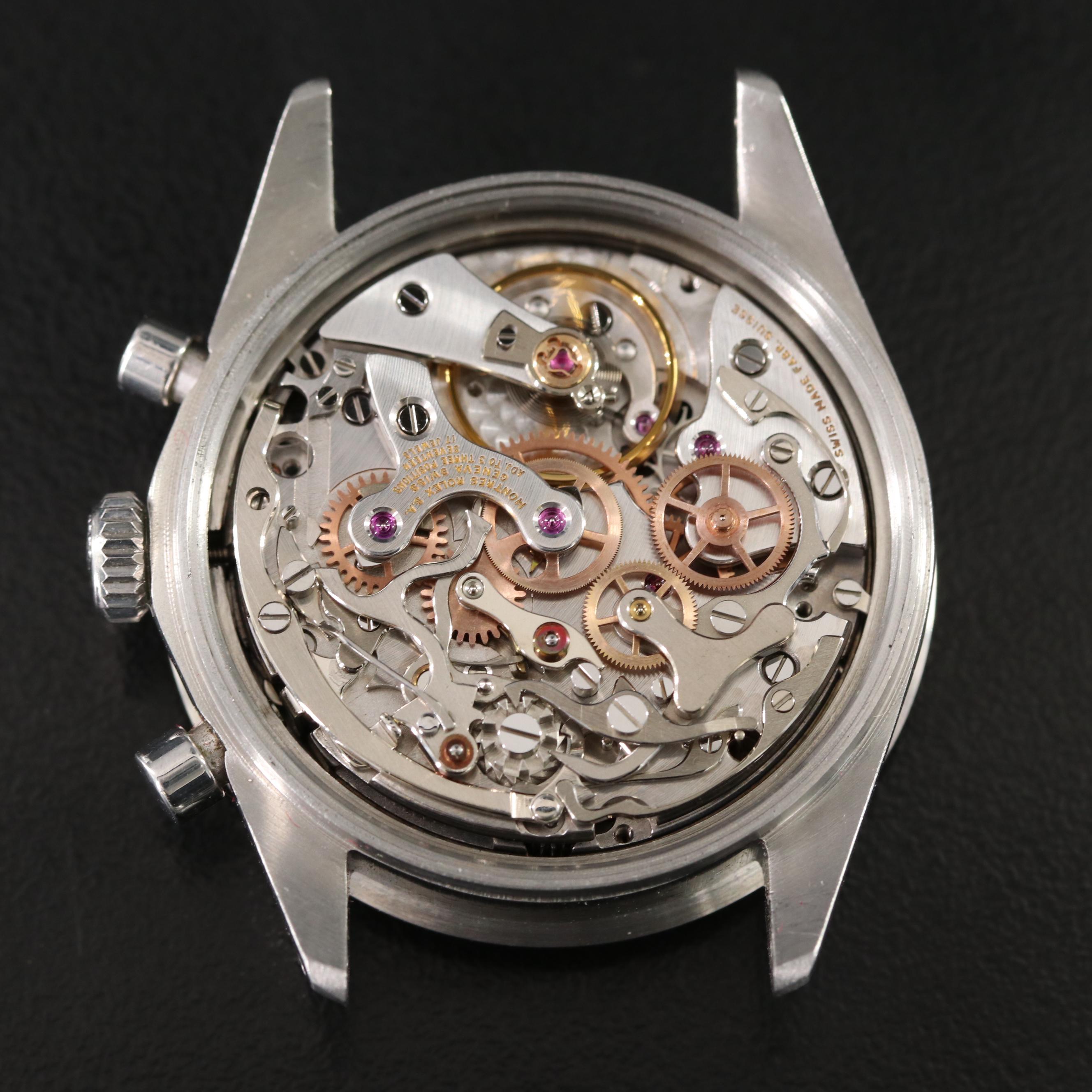 1970 Rolex Daytona 6262 Cosmograph Silver Dial Steel Watch