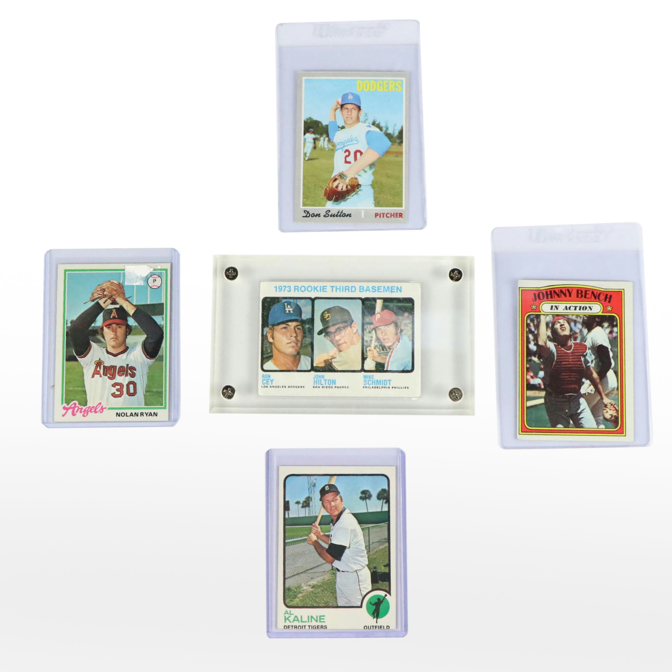 1973 Topps Mike Schmidt Philadelphia Phillies Rookie Baseball Card with More