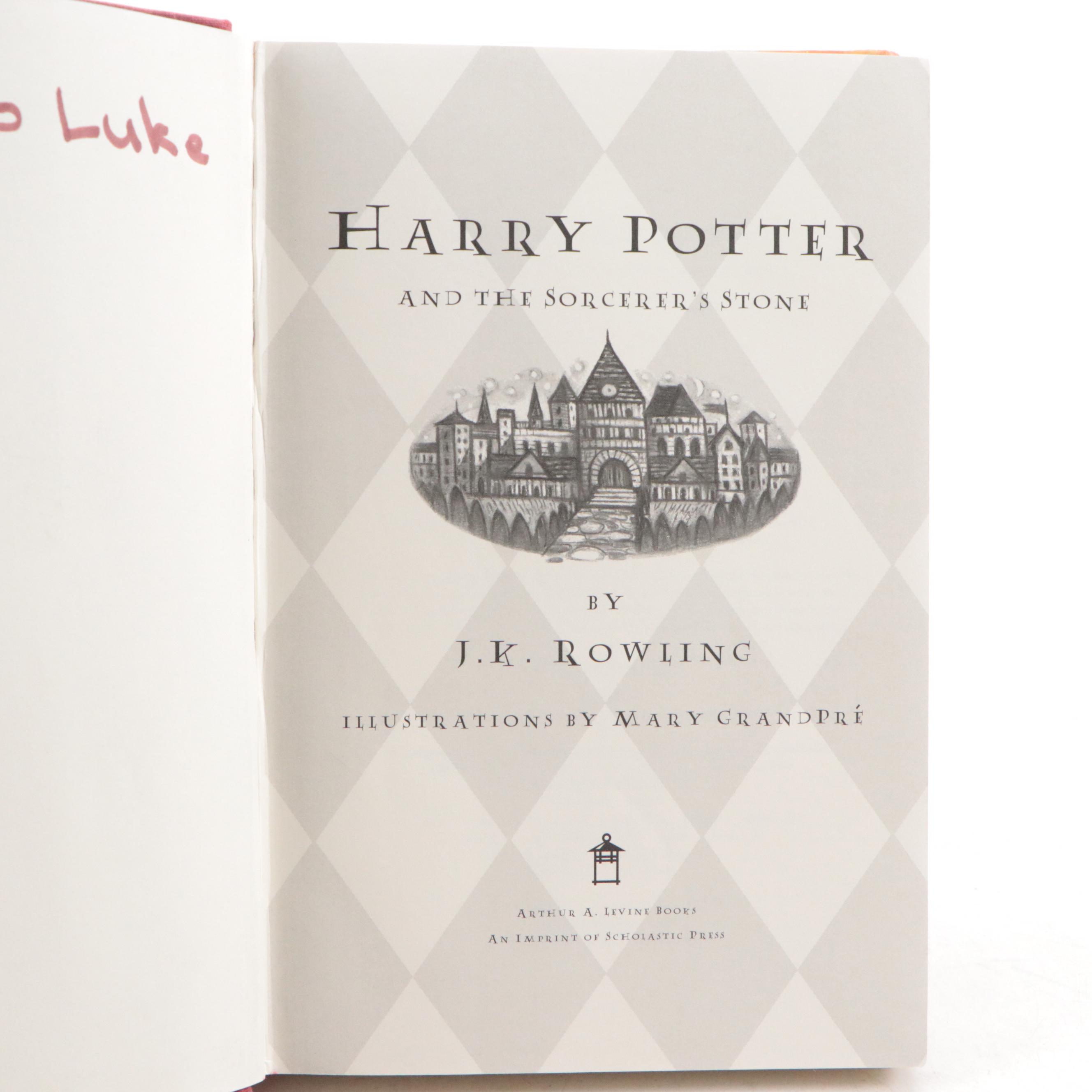 First American Edition "Harry Potter" Complete Series by J. K. Rowling