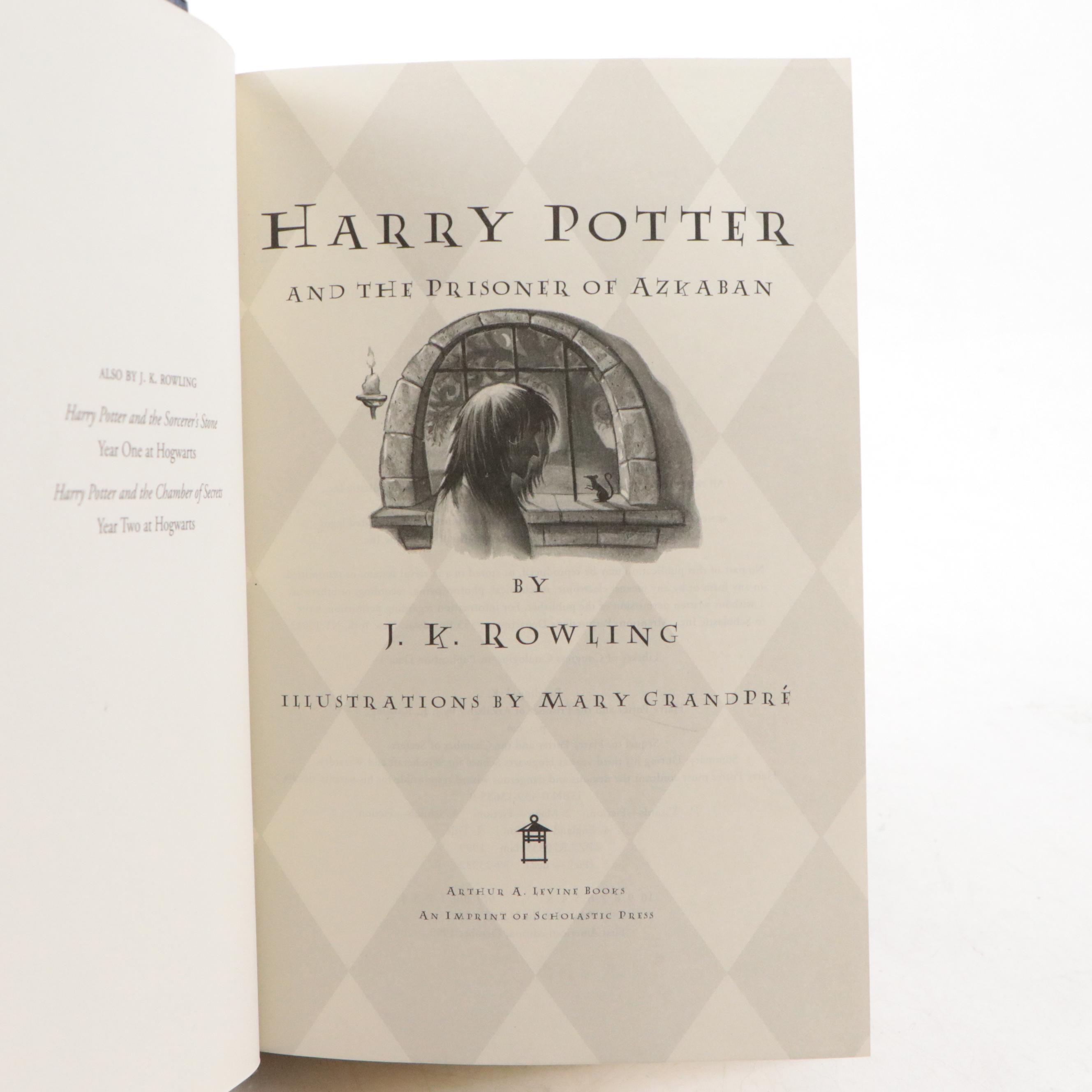 First American Edition "Harry Potter" Complete Series by J. K. Rowling