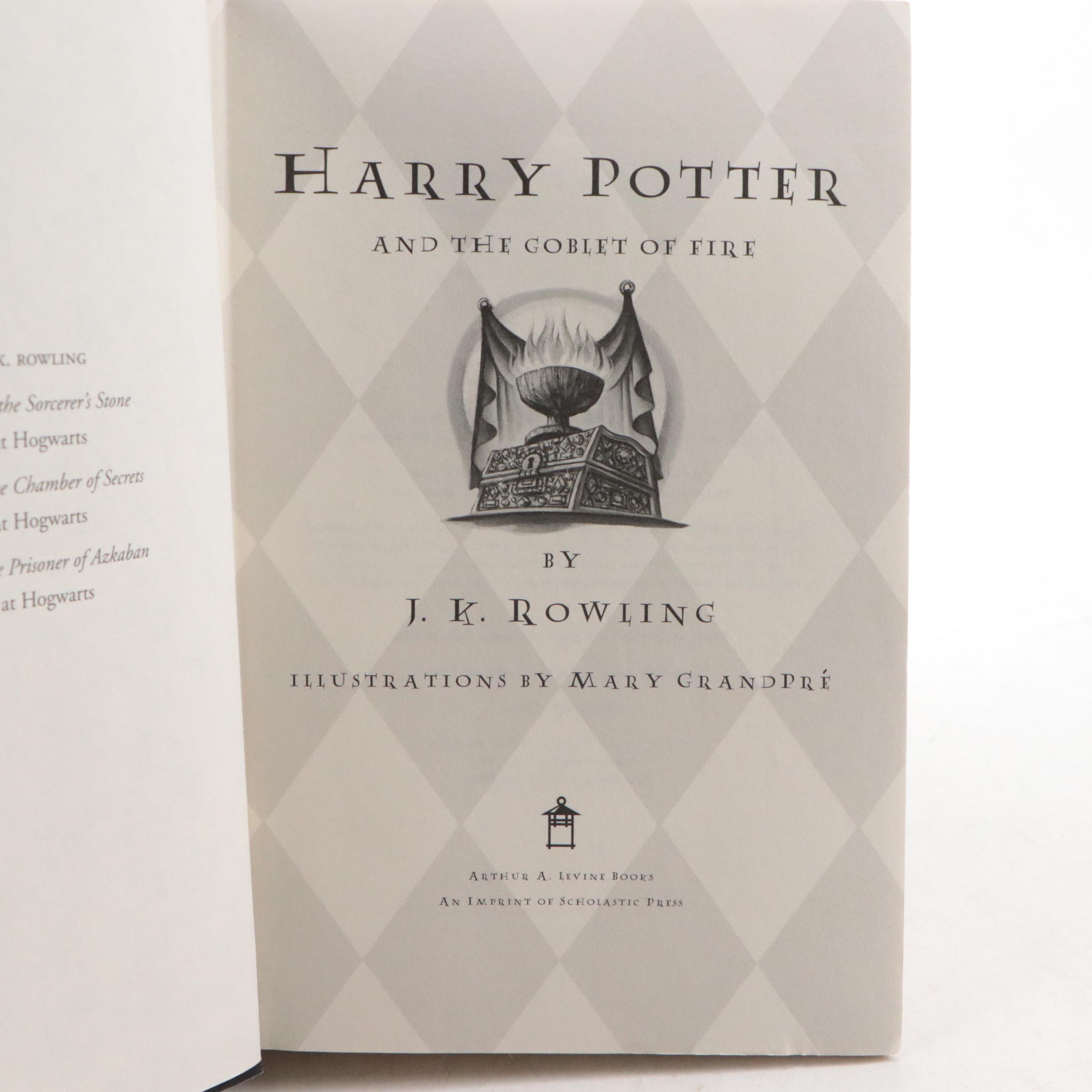 First American Edition "Harry Potter" Complete Series by J. K. Rowling
