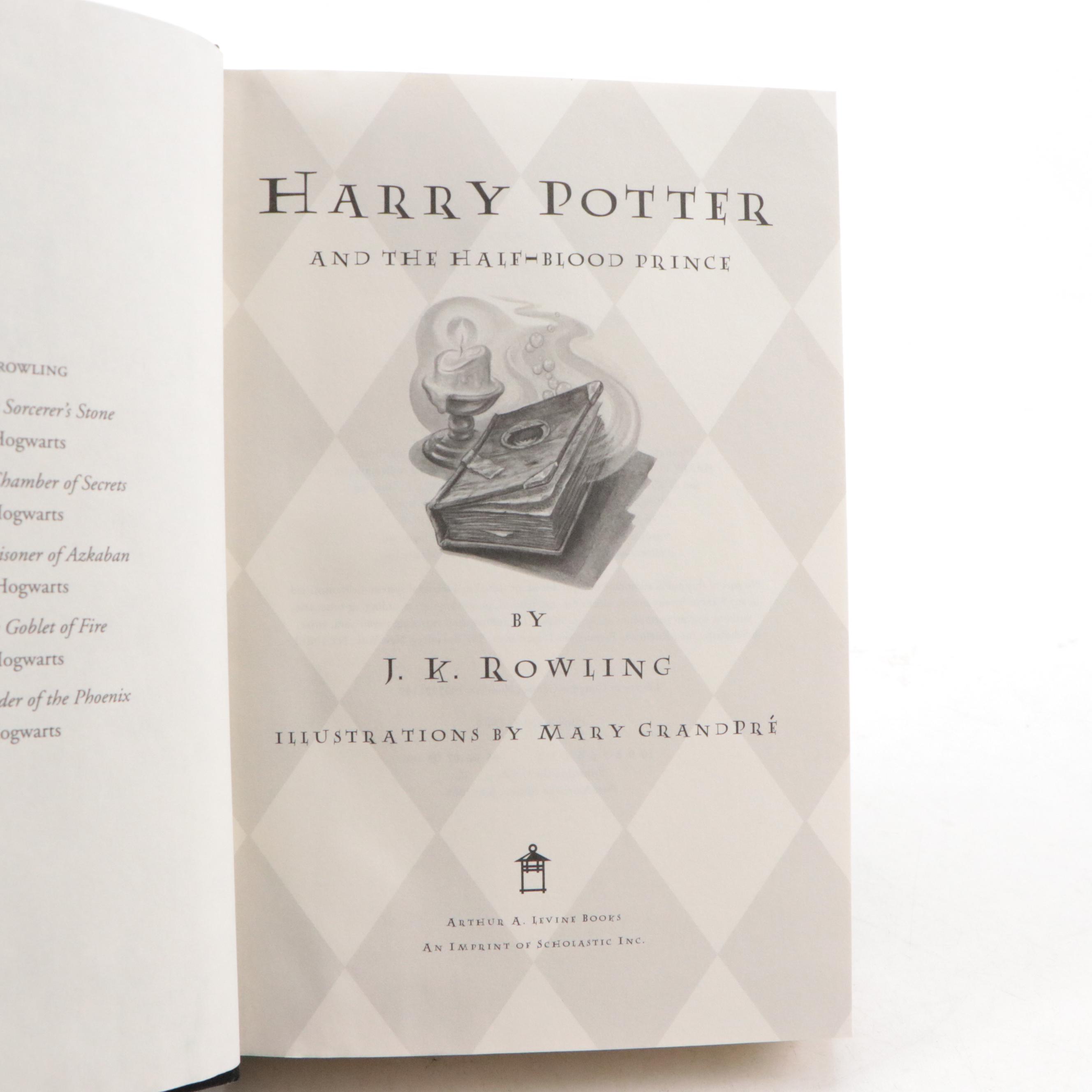 First American Edition "Harry Potter" Complete Series by J. K. Rowling