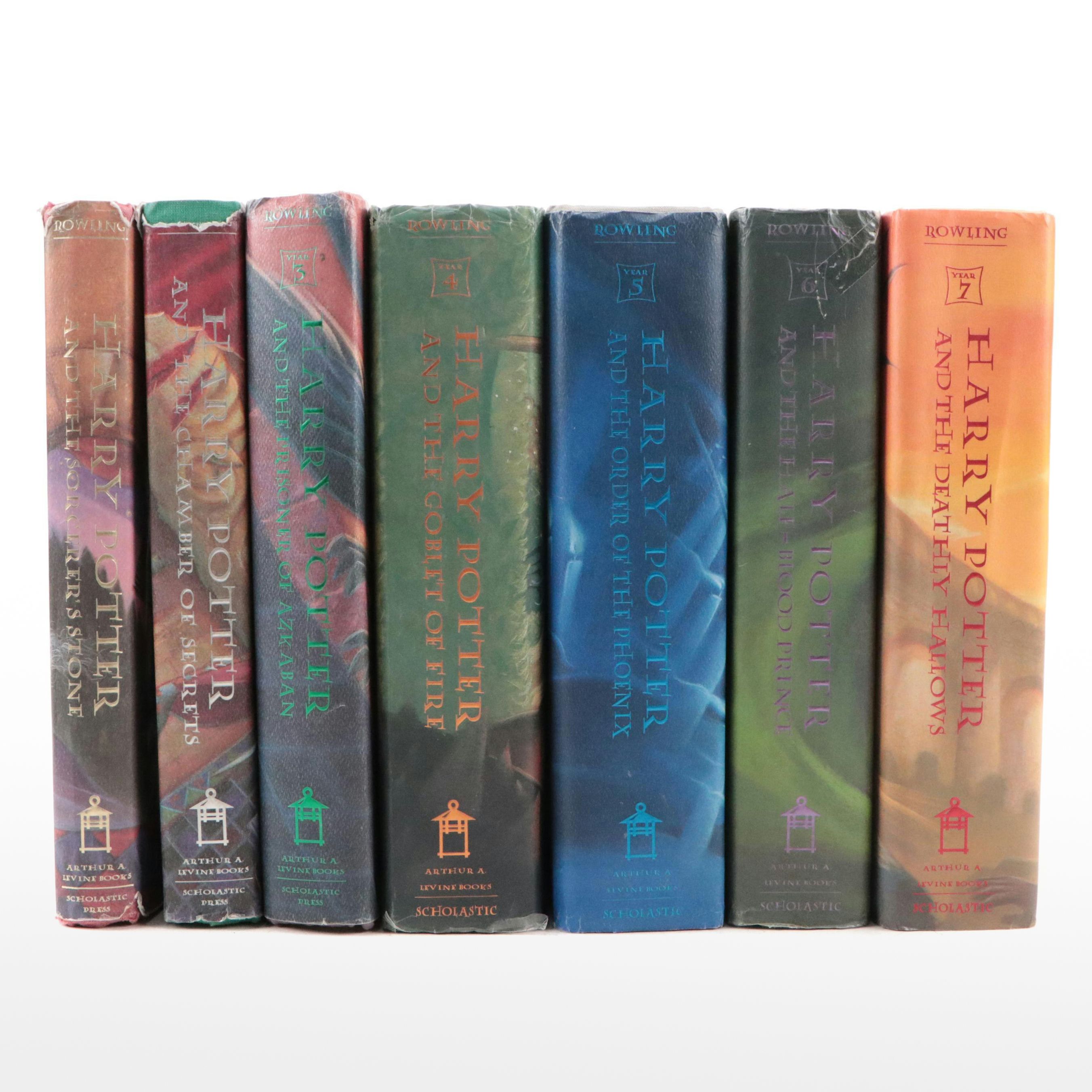 First American Edition "Harry Potter" Complete Series by J. K. Rowling
